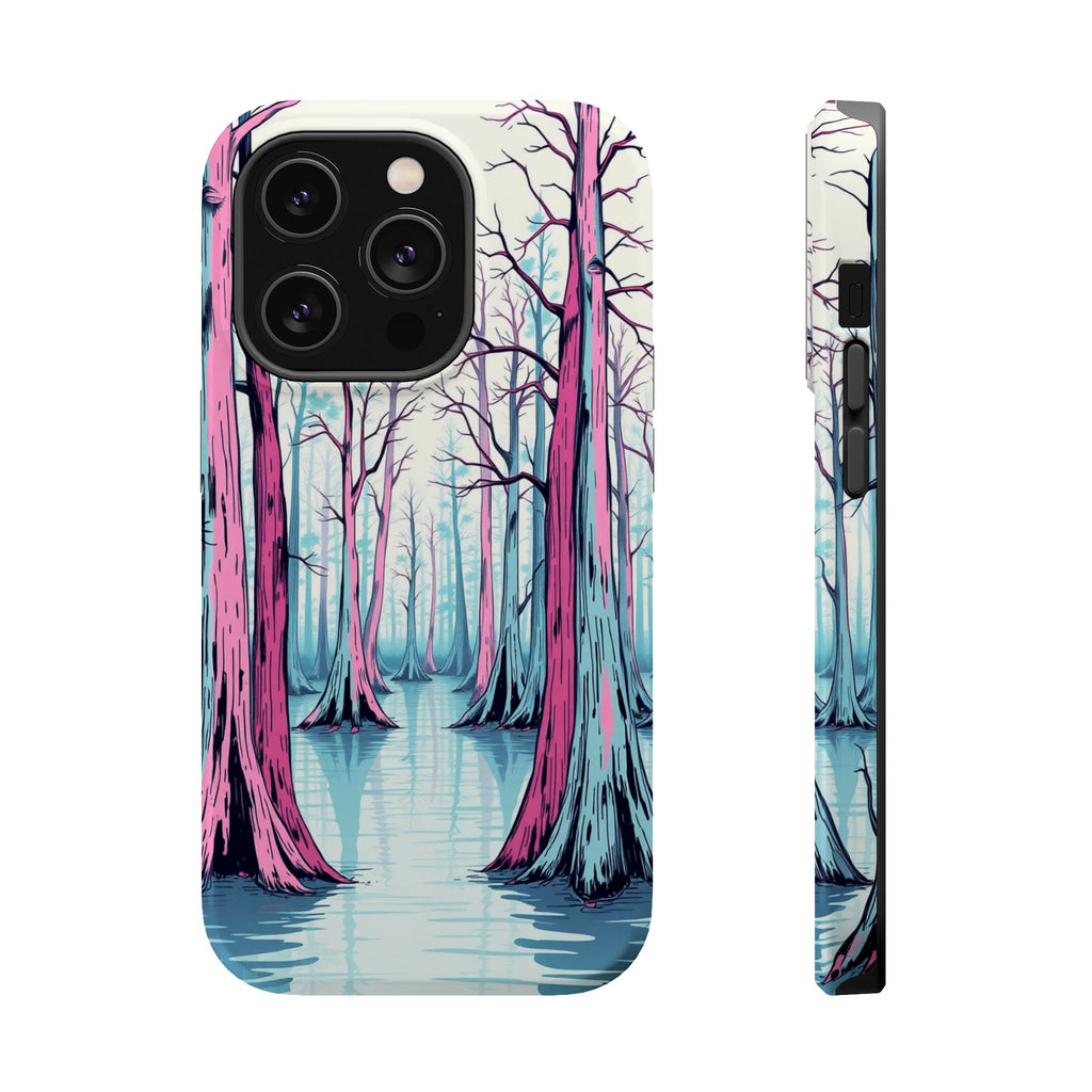 iPhone Cypress Swamp Hand-Drawn Sketch Slim Everyday Designer Case · iPhone Case