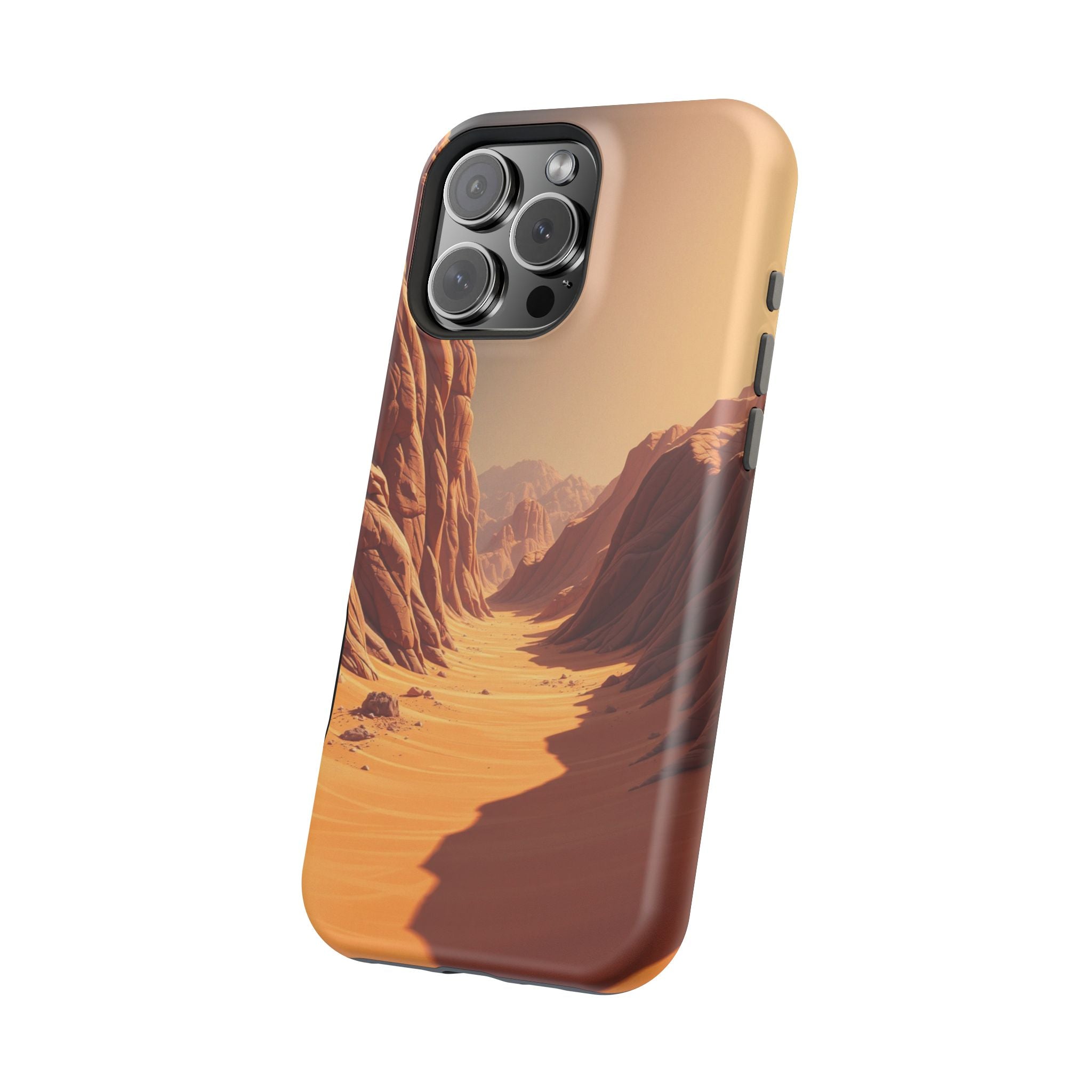 iPhone Burnt Orange And Sand Valley Floor Slim iPhone 20 Everyday · iPhone Case