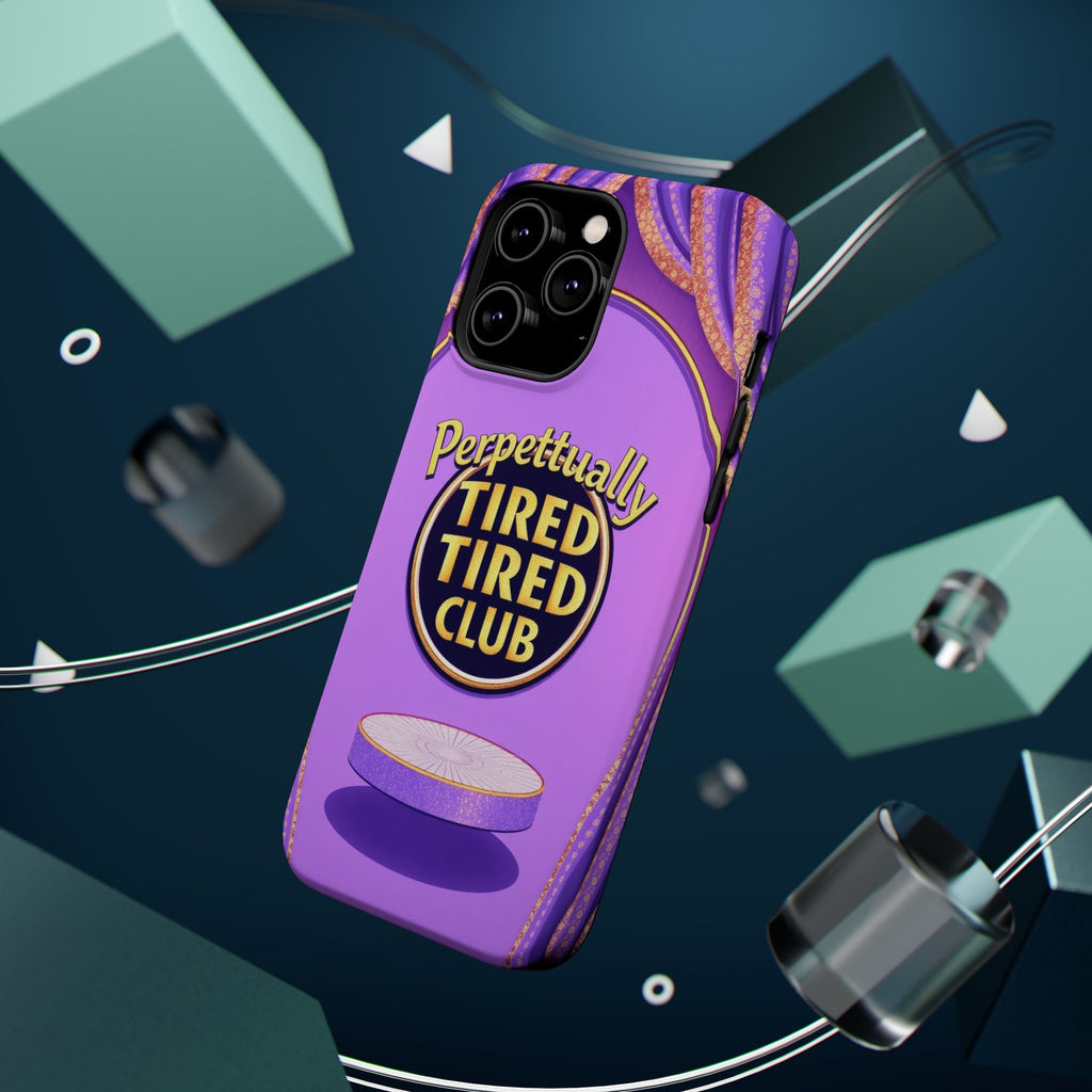 iPhone Perpetually Tired Club Bold Art Slim Everyday Designer Case · iPhone Case