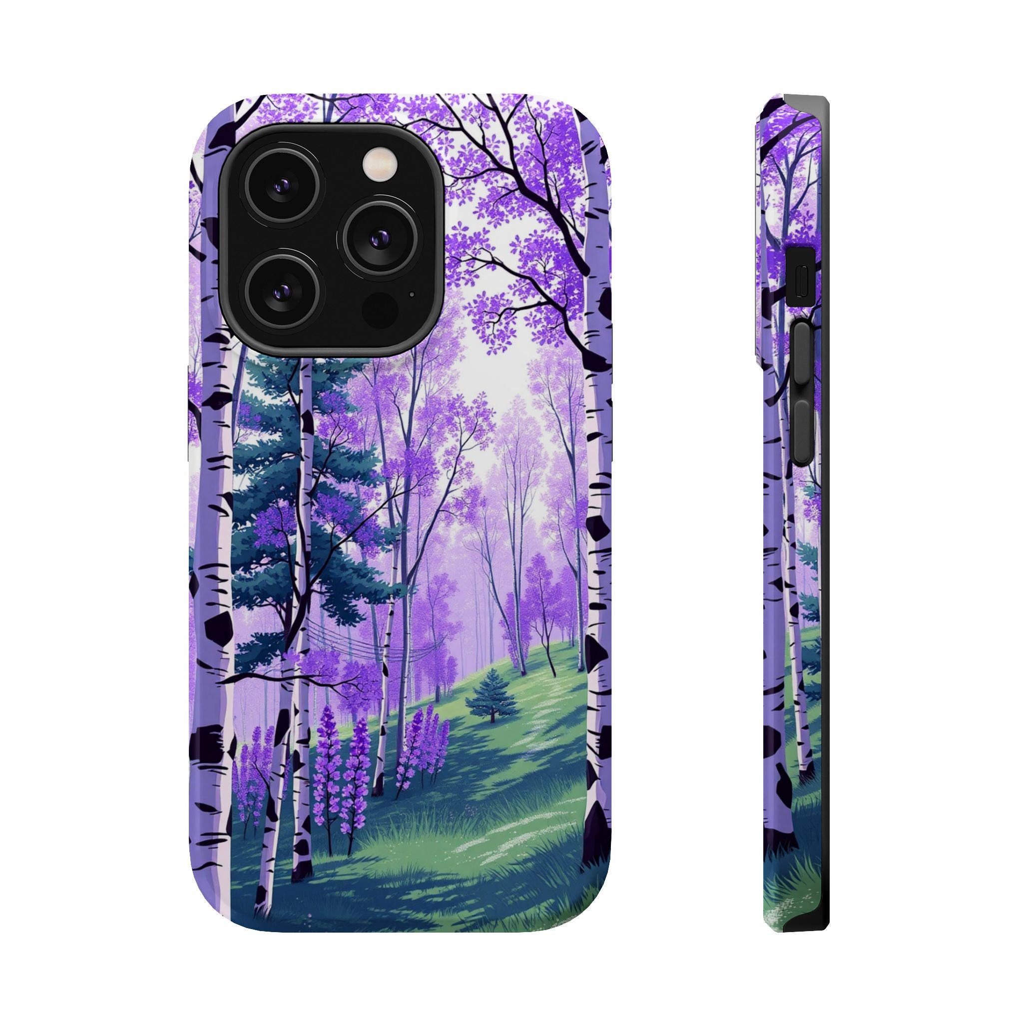 iPhone Birch Grove Electric Art Slim Everyday Designer Case · iPhone Case