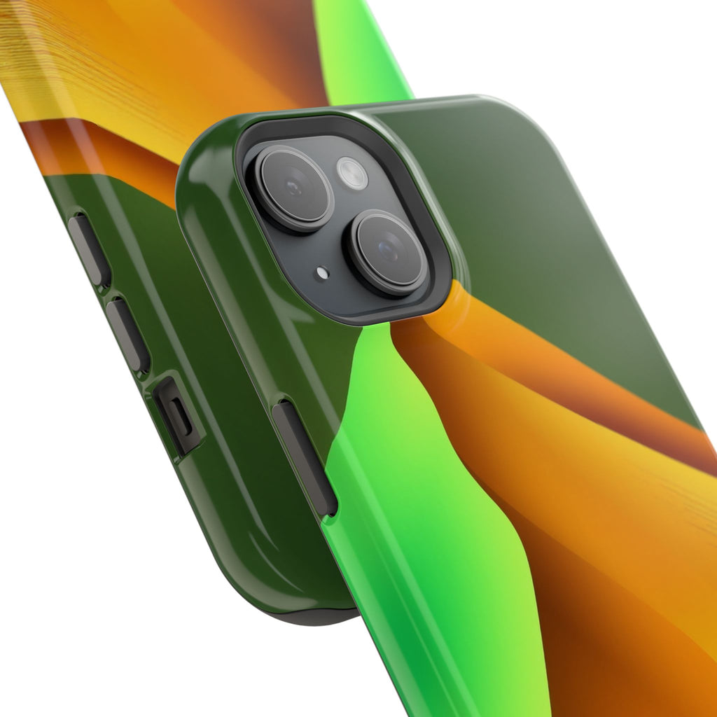 iPhone Emerald Green And Gold Desert Dunes Slim iPhone Everyday · iPhone Case