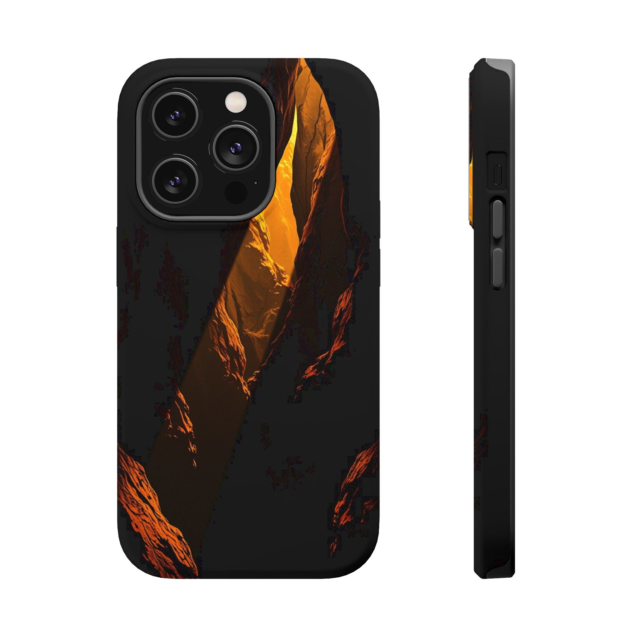 iPhone Chromatic Aberration Dark Gothic Ink Slim iPhone Everyday · iPhone Case