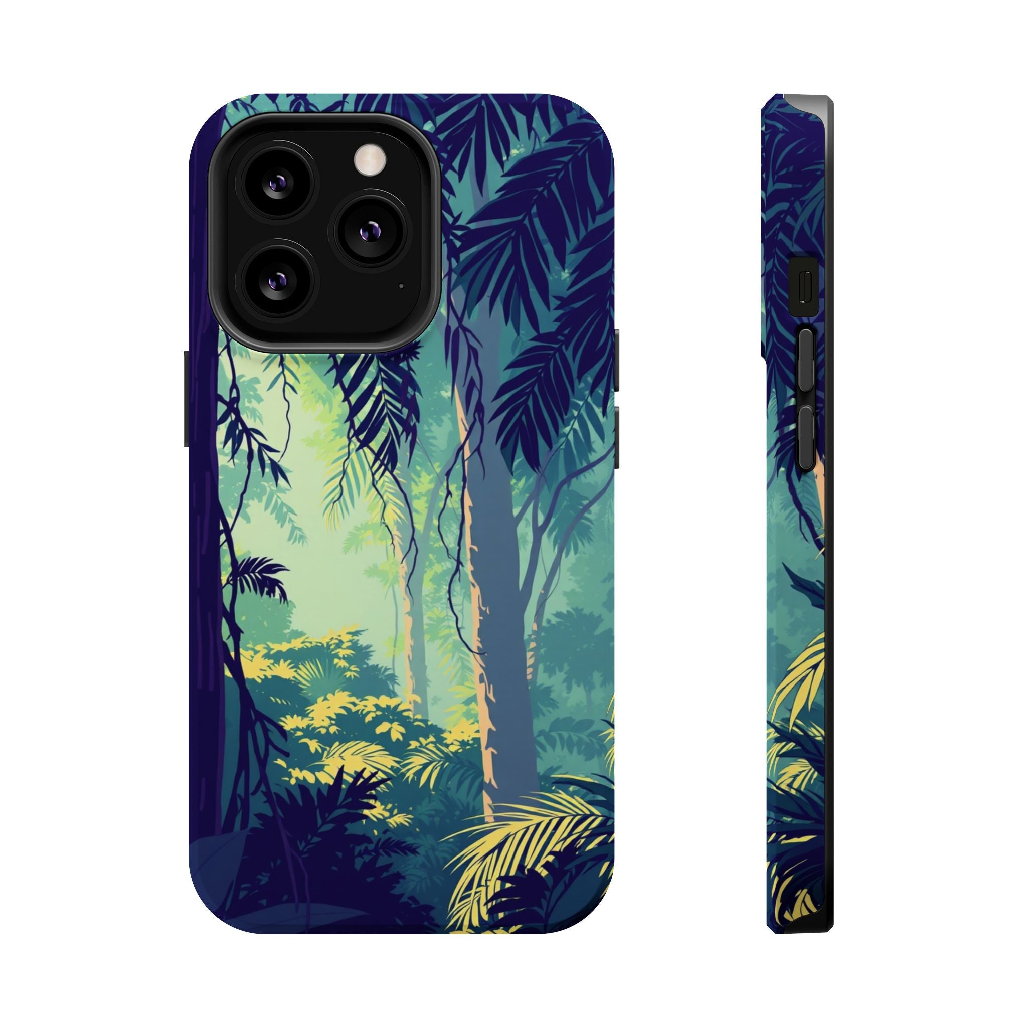 iPhone Mint And Blush Rainforest Canopy Slim Everyday iPhone Designer · iPhone C