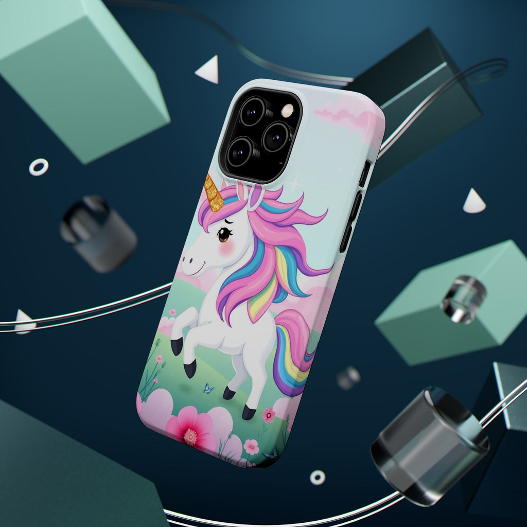 iPhone Rainbow Unicorn Kids Fun Soft iPhone Phone Case Gift Finish · iPhone Case