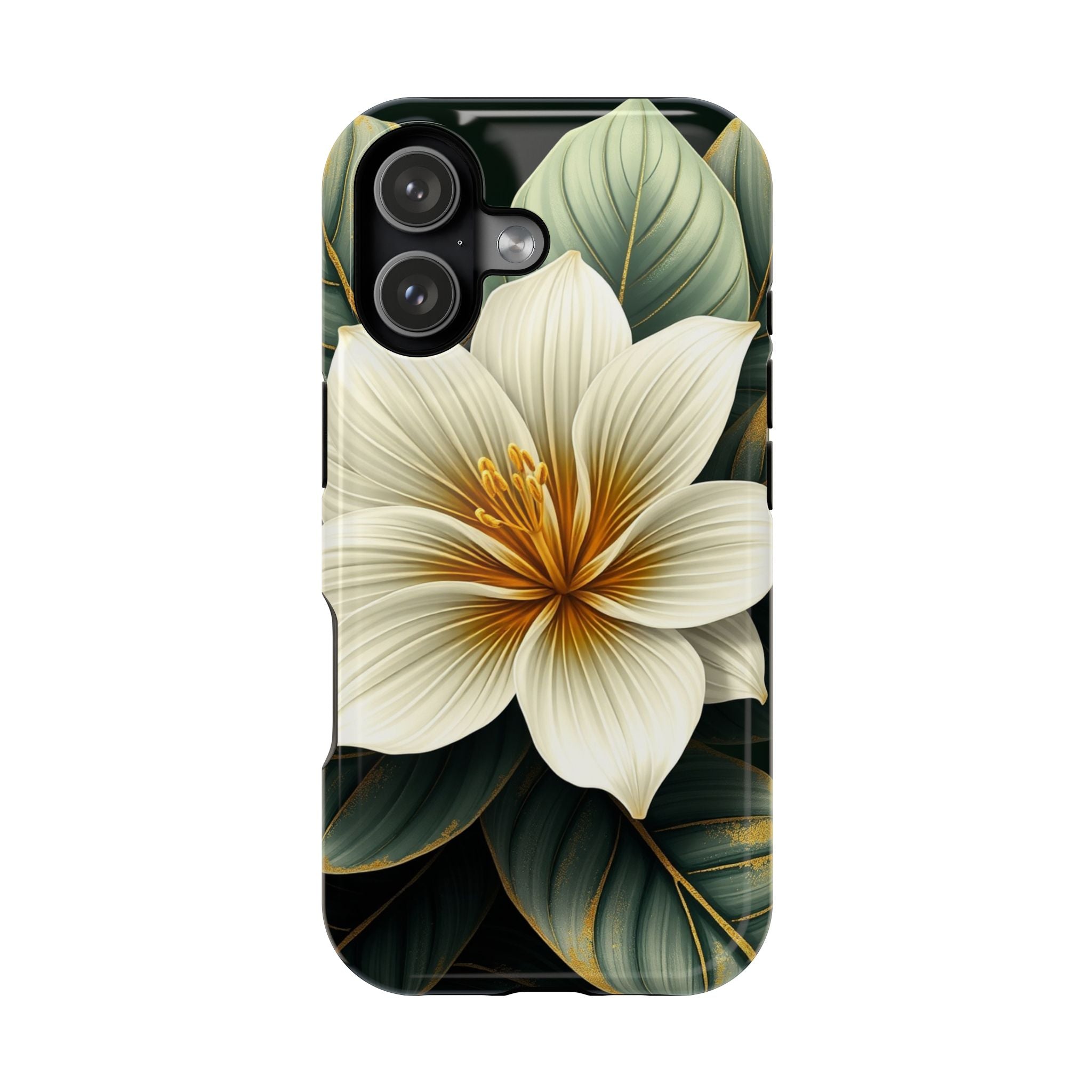 iPhone Radiant Tropical Bloom Design Slim Everyday Designer Case · iPhone Case