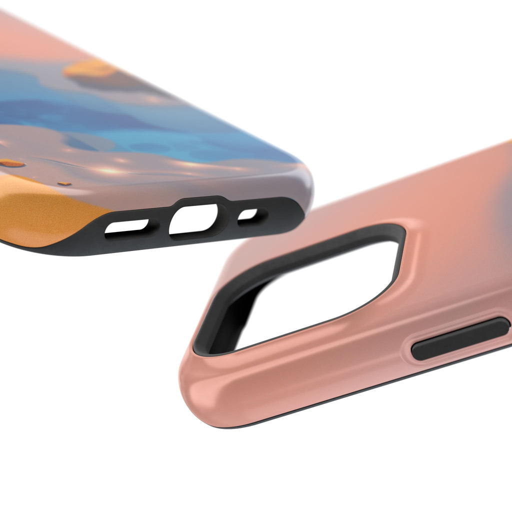 iPhone Burnt Orange And Sand Tidal Pool Slim Everyday iPhone Designer · iPhone C