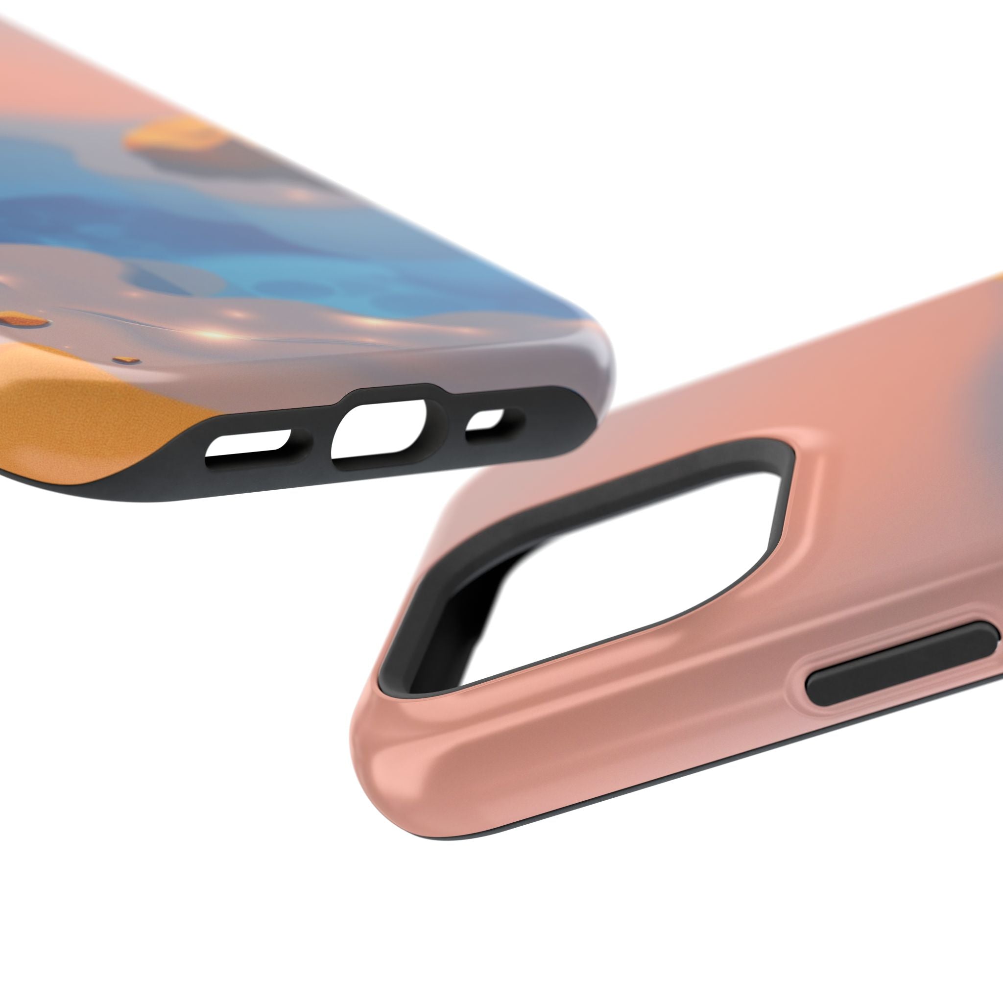 iPhone Burnt Orange And Sand Tidal Pool Slim Everyday iPhone Designer · iPhone C