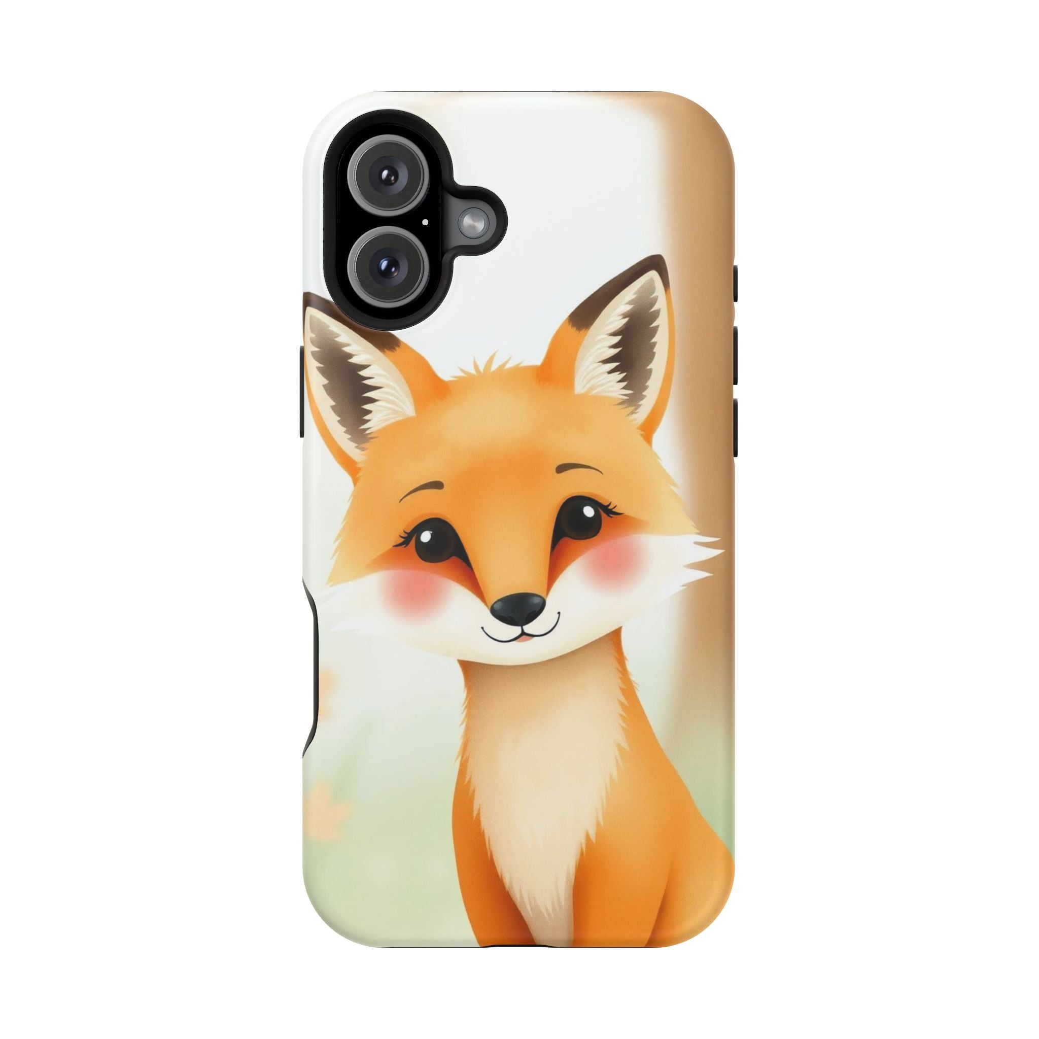iPhone Watercolor Fox Portrait Kids Fun iPhone Phone Case Gift Slim · iPhone Cas