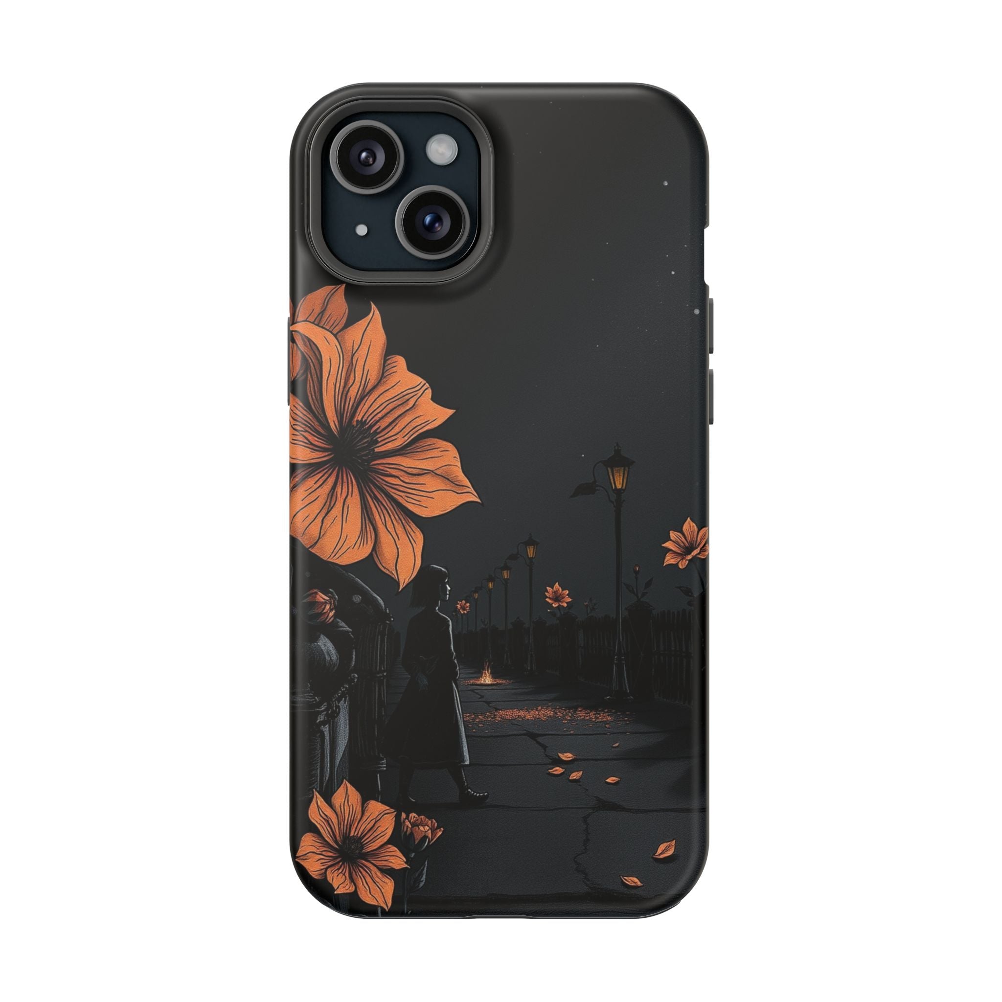 iPhone Night Bloomer Electric Art Bold Modern Everyday Snap Case · iPhone Case