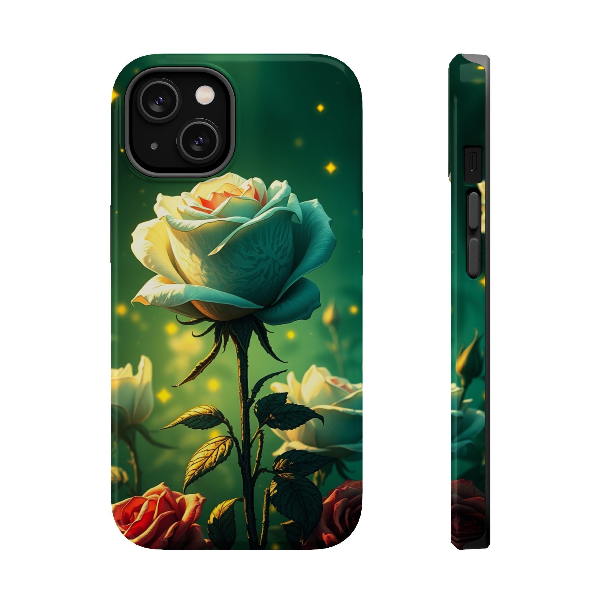 iPhone Earthy Rose Garden Design Bold Modern Everyday Snap Case · iPhone Case