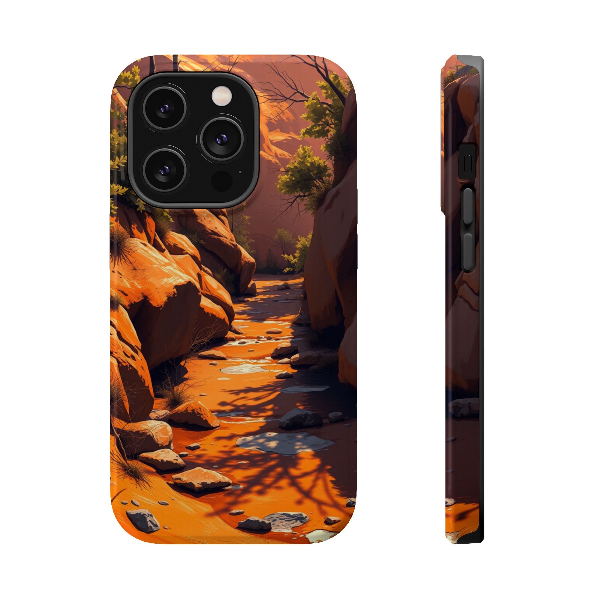 iPhone Spring Creek Bold Art Slim Everyday Designer Case · iPhone Case
