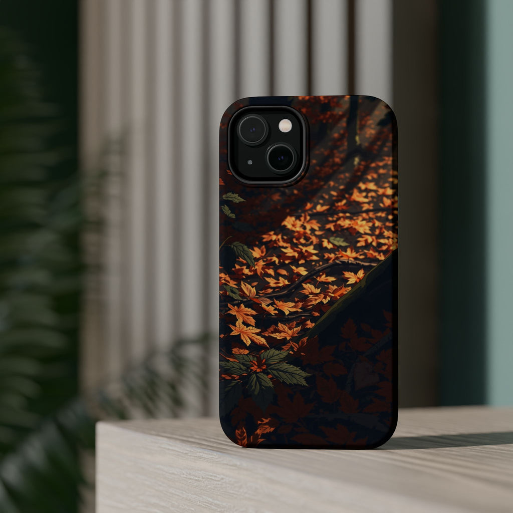 iPhone Dreamy Autumn Forest Floor Design Slim Everyday iPhone 18 · iPhone Case