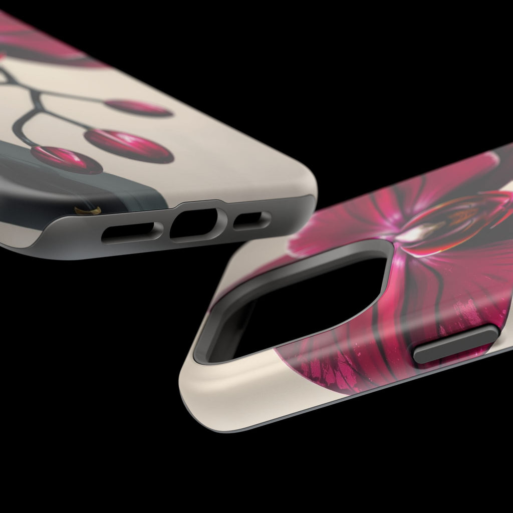 iPhone Orchid Study Enchanted Art Bold Modern Everyday Snap Case · iPhone Case