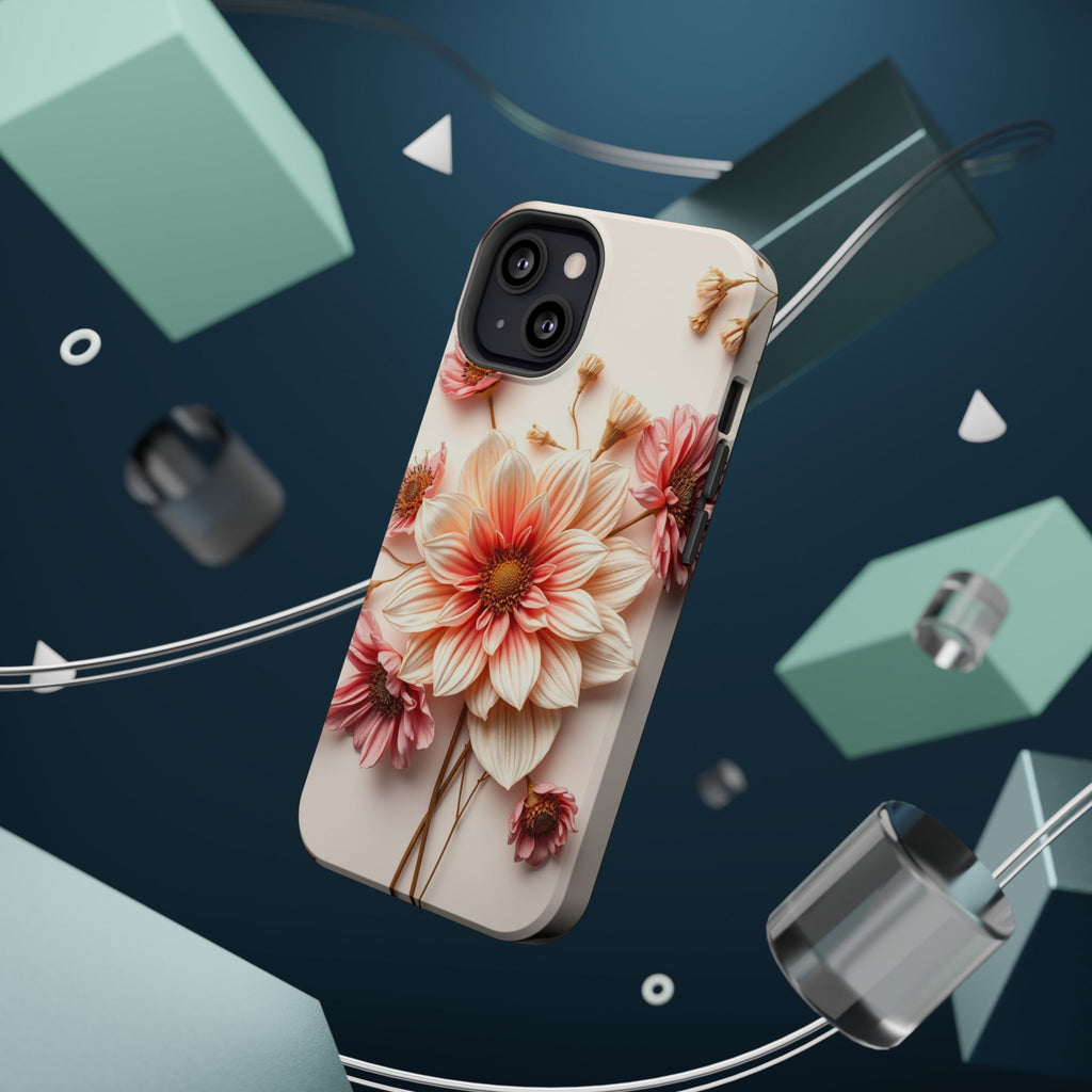 iPhone Dried Flower Flat Lay Enchanted Art Slim iPhone Everyday · iPhone Case