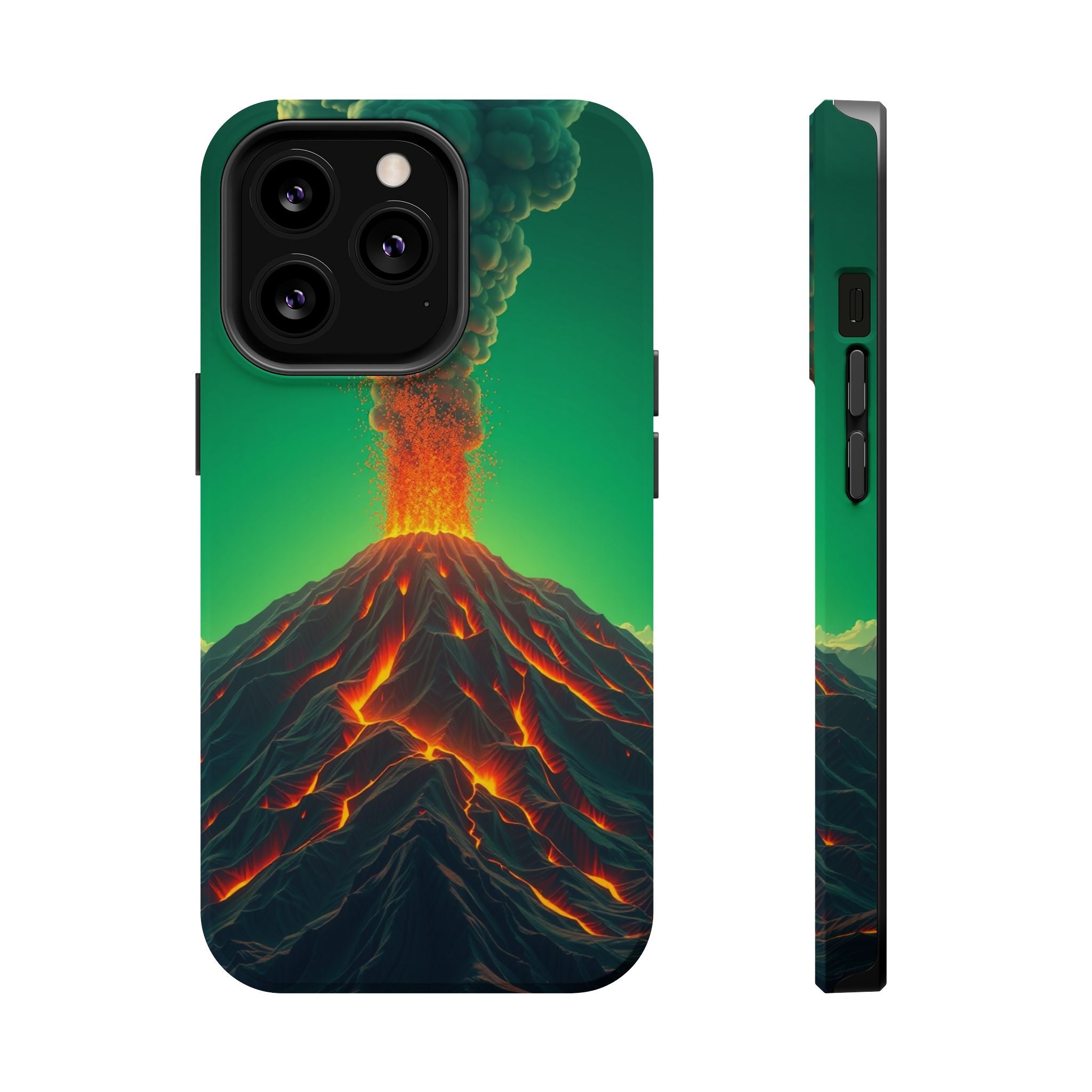 iPhone Dreamy Volcanic Eruption Design Slim Everyday Designer Case · iPhone Case