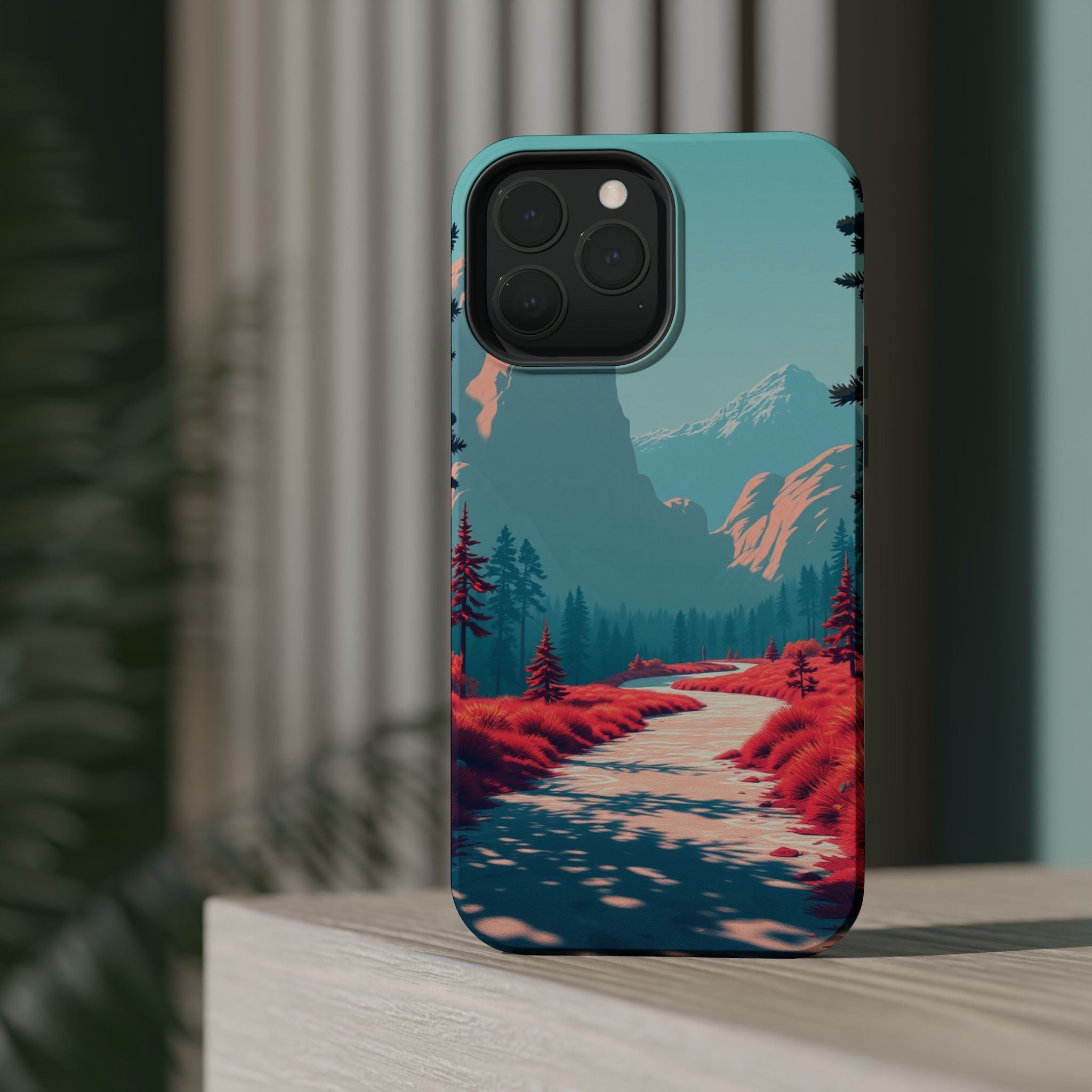 iPhone Pine Ridge Bold Art Slim Everyday Designer Case · iPhone Case Soft Finish