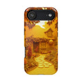 iPhone Vibrant Cottage Garden Design Slim Everyday Designer Case · iPhone Case