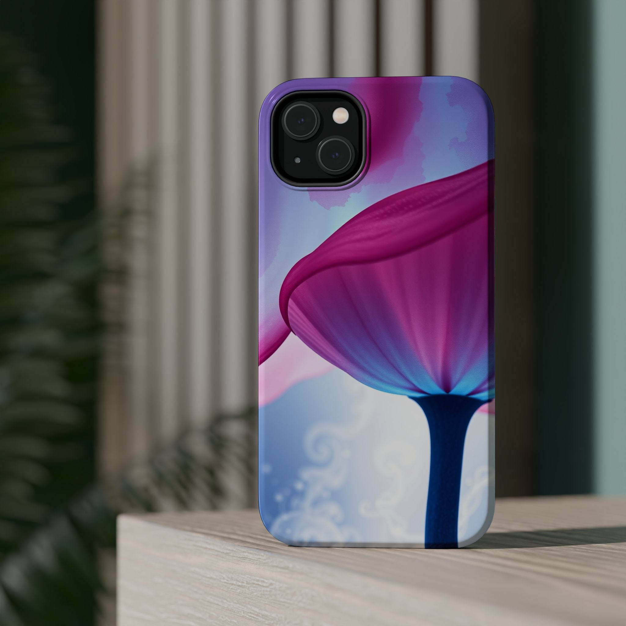 iPhone Petal Storm Vibrant Watercolor Slim Snap Case Ga · iPhone Case