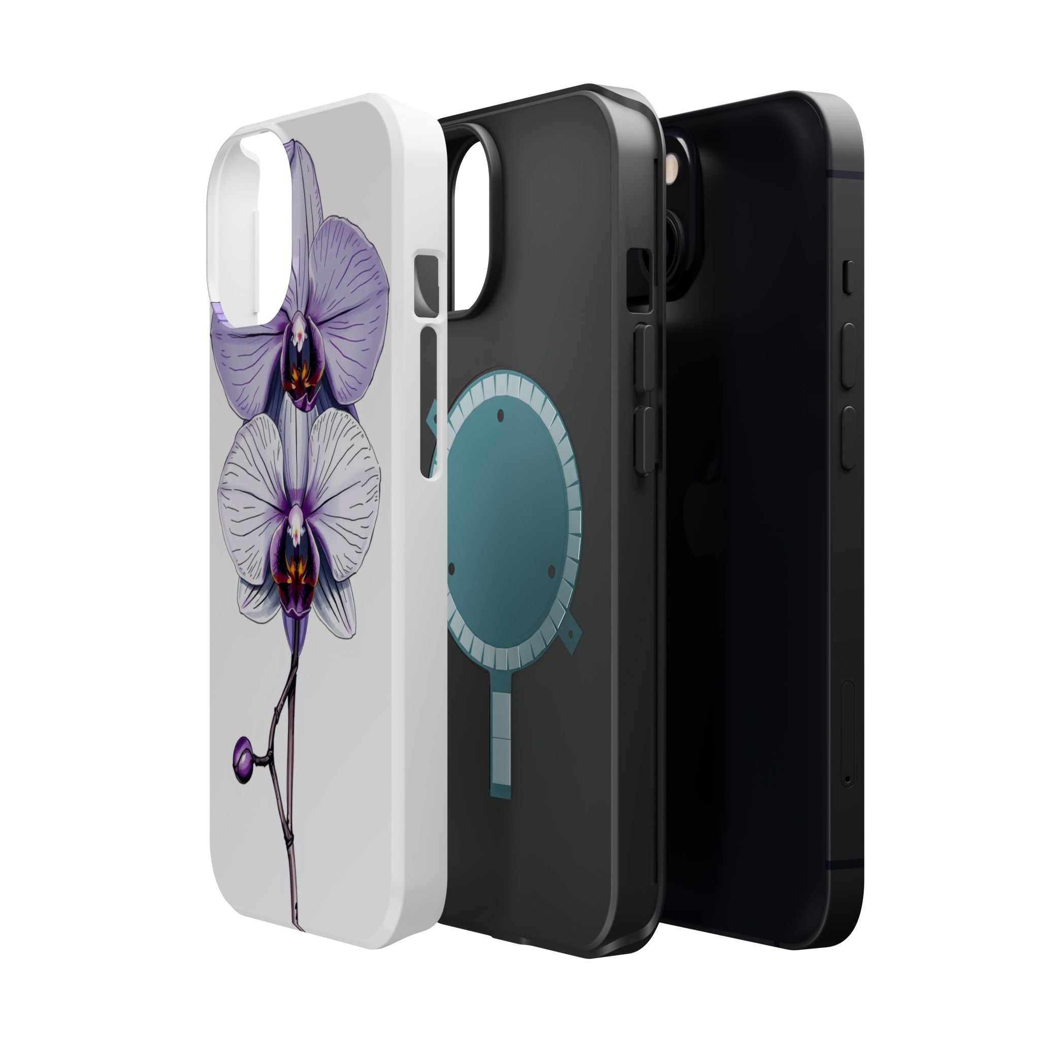 iPhone Orchid Study Hand-Drawn Sketch Slim Everyday Designer Case · iPhone Case