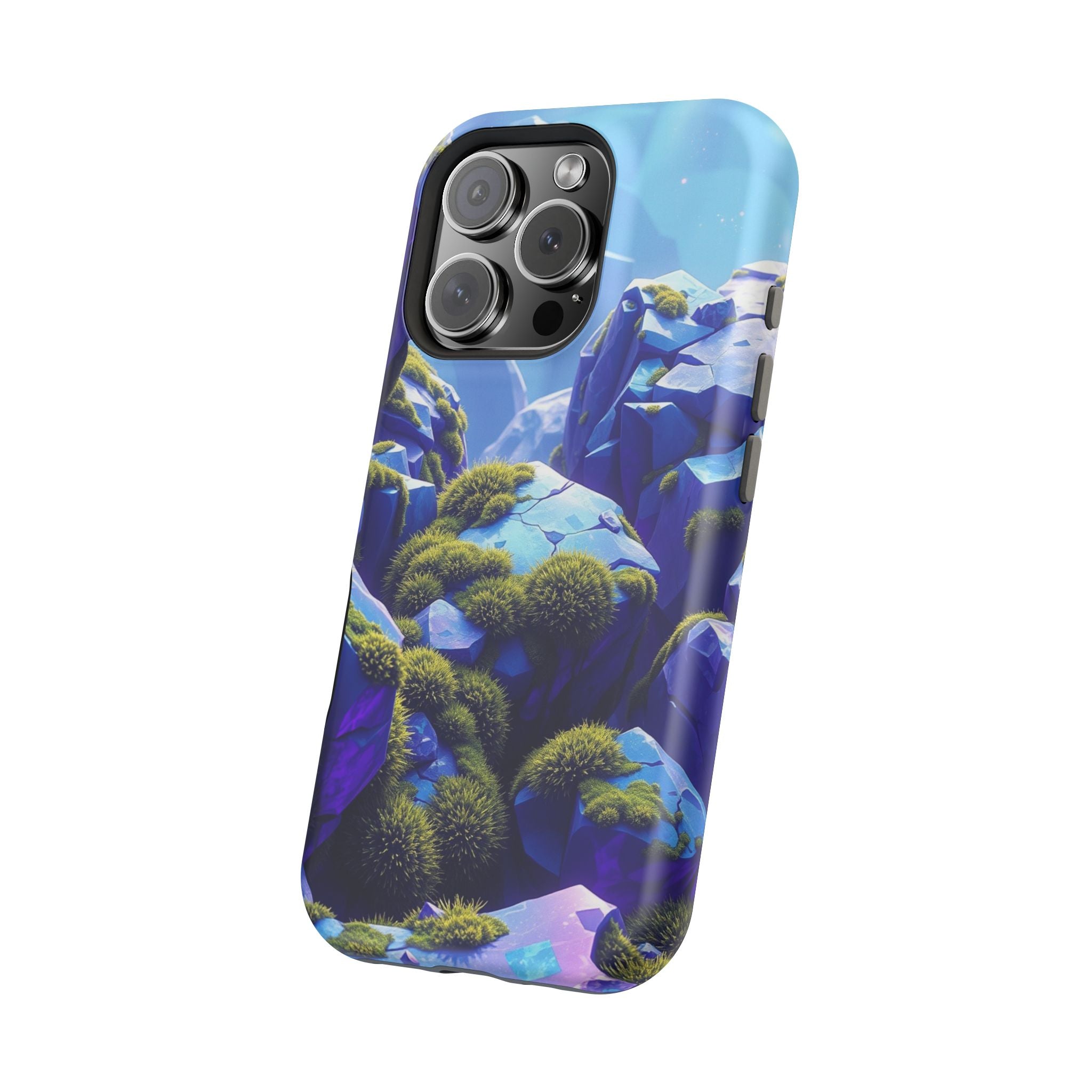 iPhone Moss Covered Rocks Cinematic Art Slim Everyday iPhone Designer · iPhone C