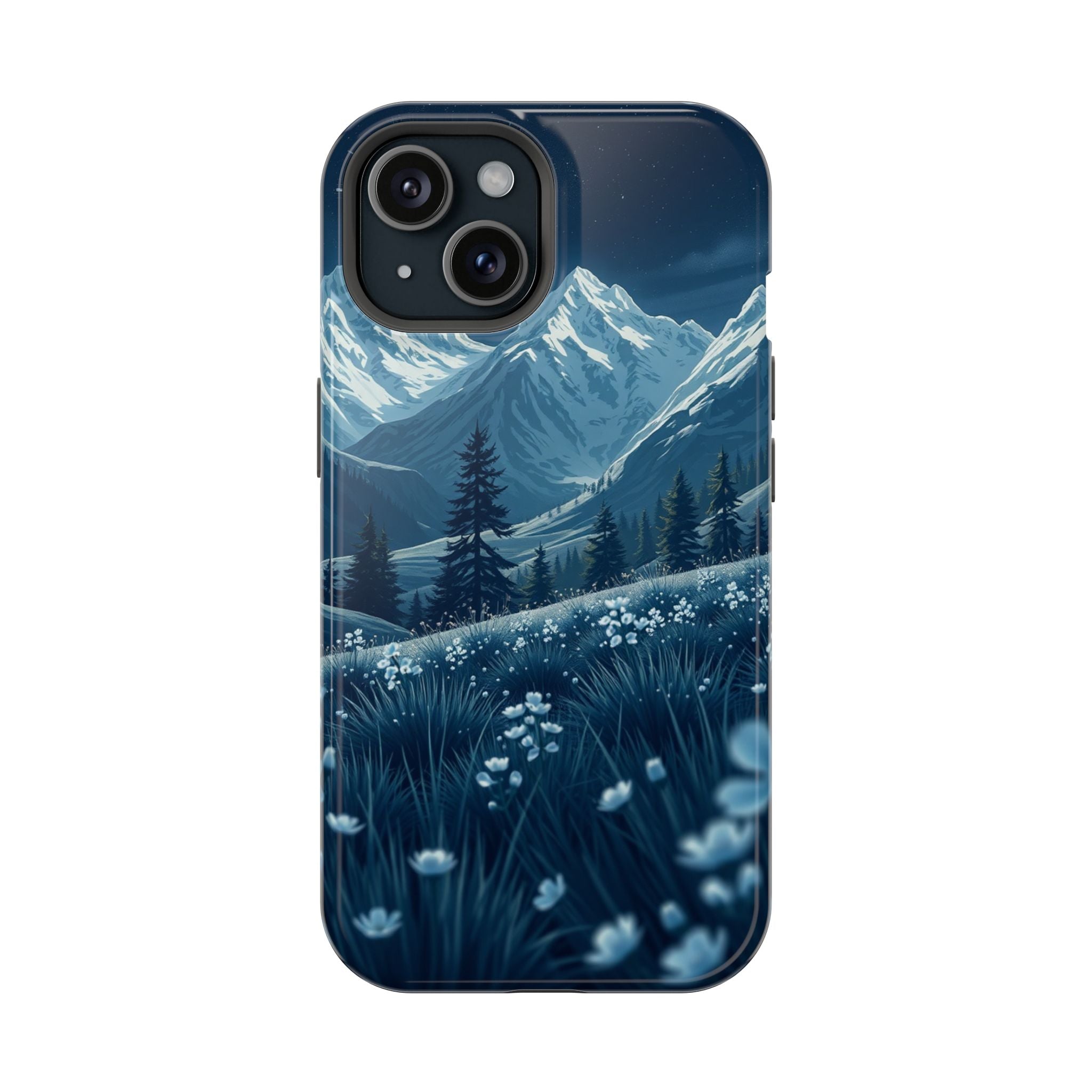 iPhone Dreamy Alpine Meadow Design Bold Modern Everyday Snap Case · iPhone Case