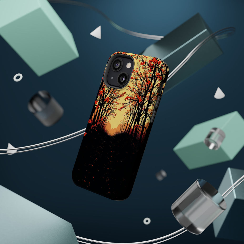 iPhone Dreamy Blossom Trail Design Bold Modern Everyday Snap Case · iPhone Case