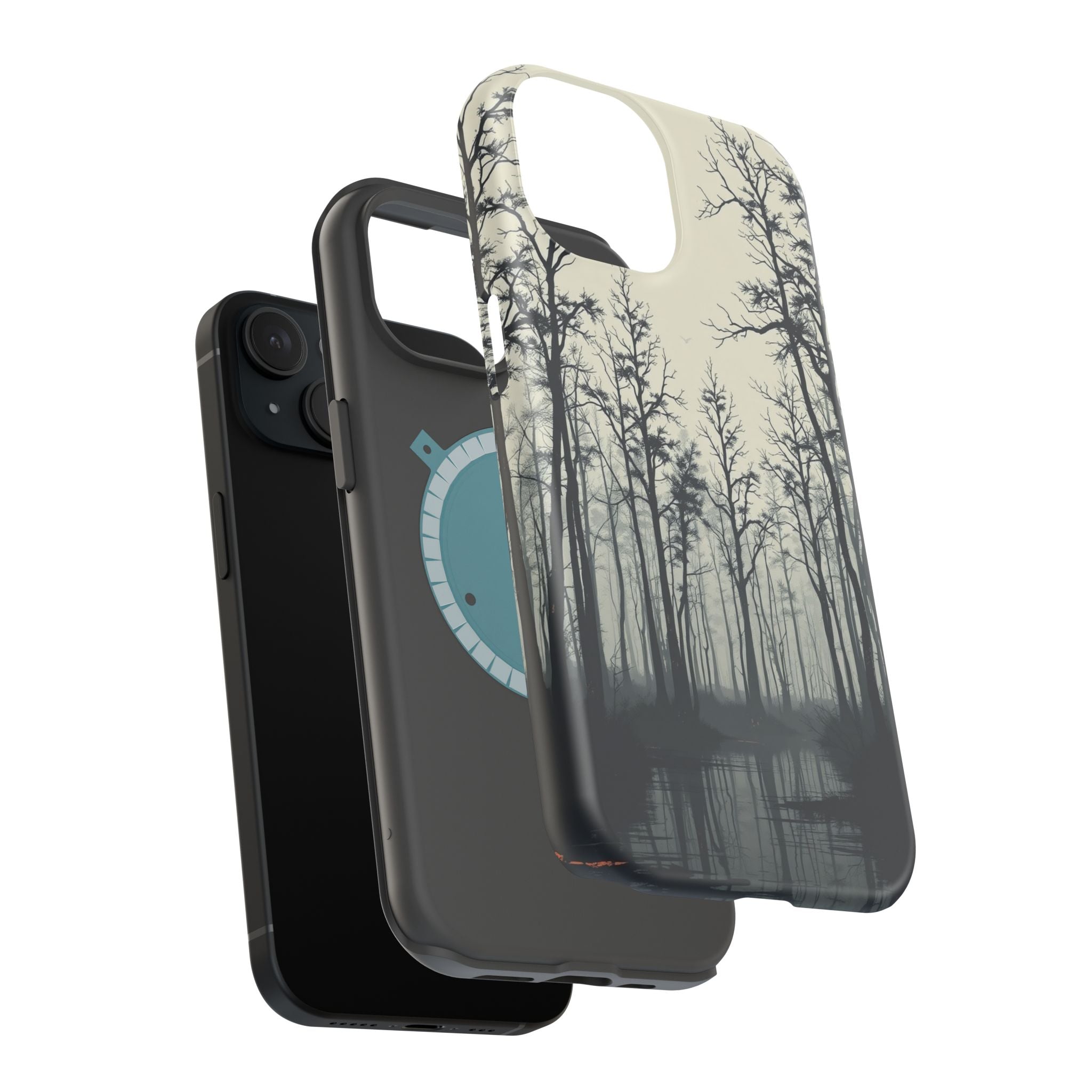 iPhone Cypress Swamp Bold Art Slim Everyday Designer Case · iPhone Case