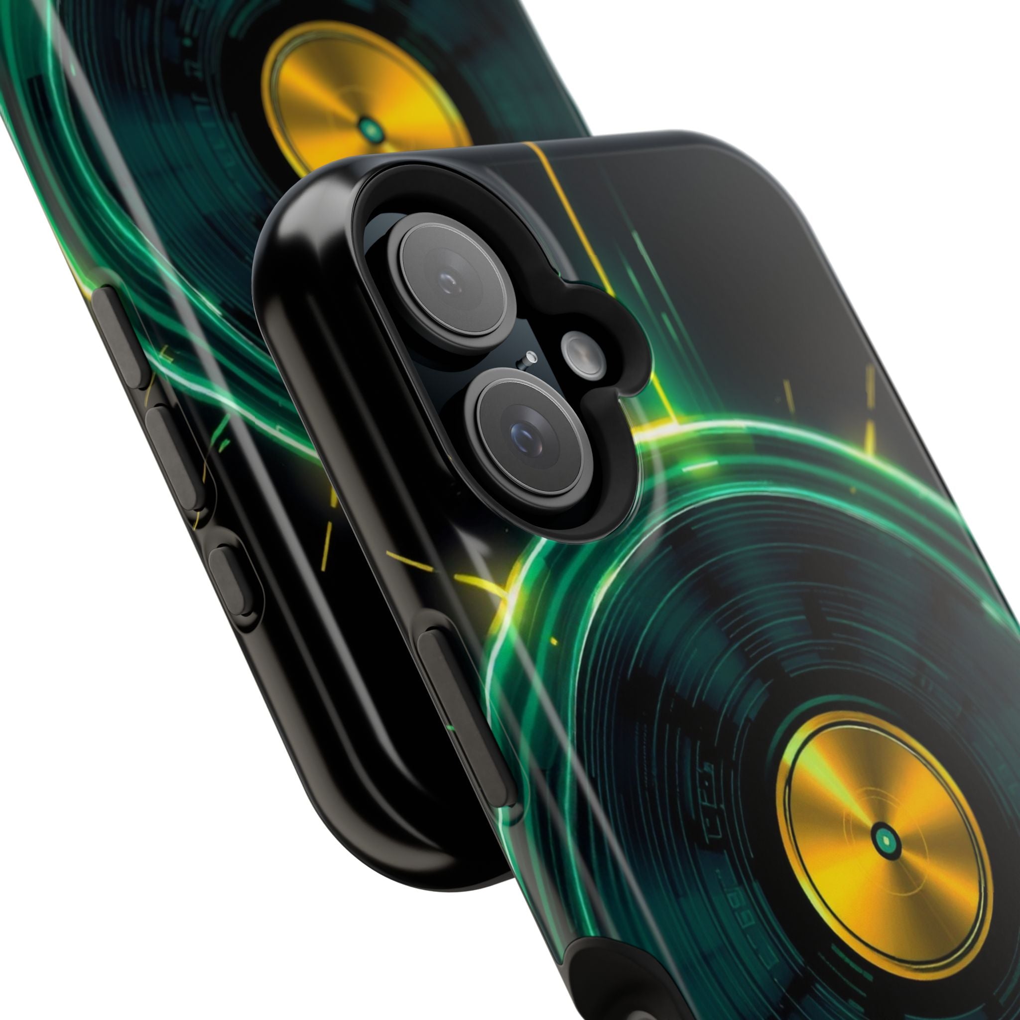 iPhone Dreamy Record Vinyl Spin Design Slim Everyday Designer Case · iPhone Case