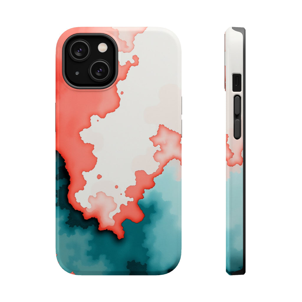 iPhone Watercolor Wash Dark Gothic Ink Slim Everyday Designer Case · iPhone Case