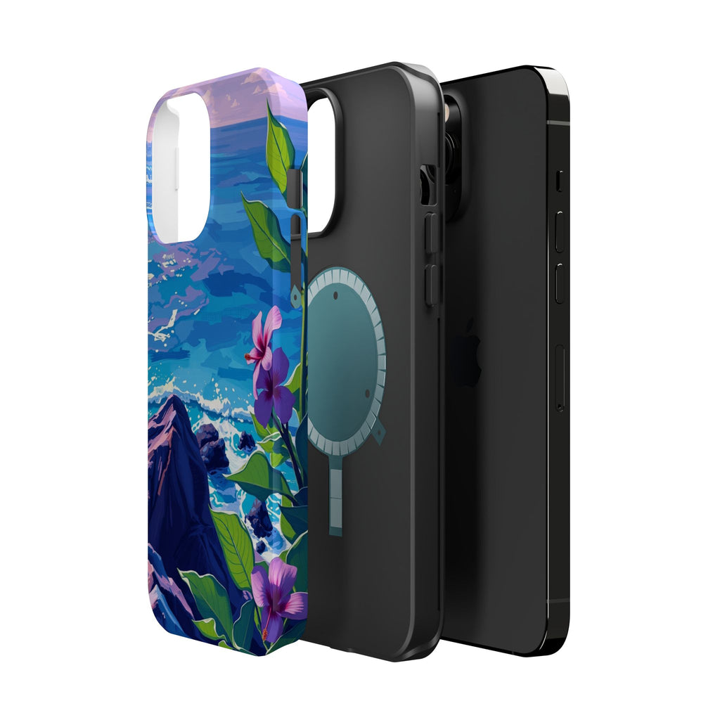 iPhone Hibiscus Coast Enchanted Art Slim Everyday Designer Case · iPhone Case