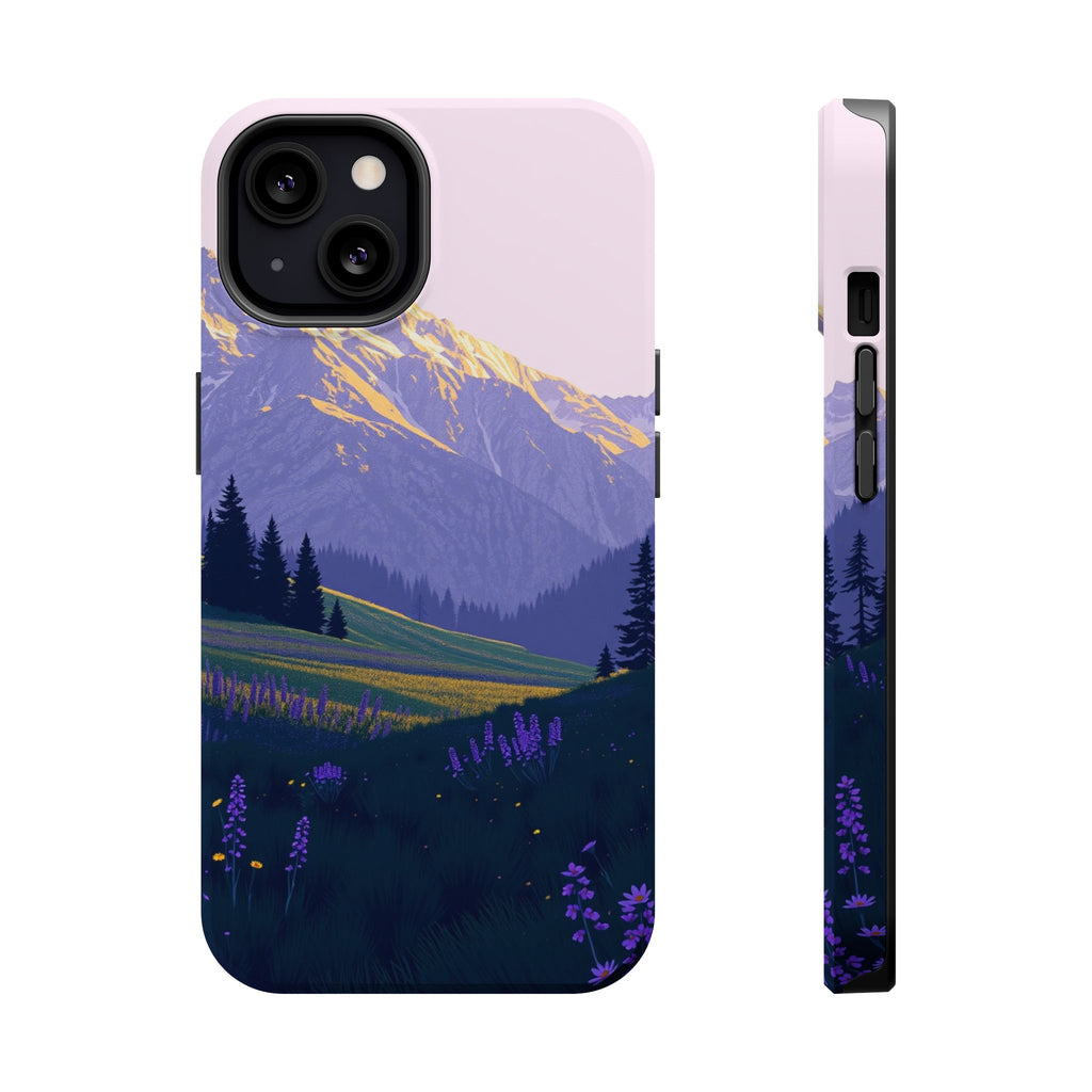 iPhone Alpine Meadow Gold Foil Luxury Slim Everyday Designer Case · iPhone Case