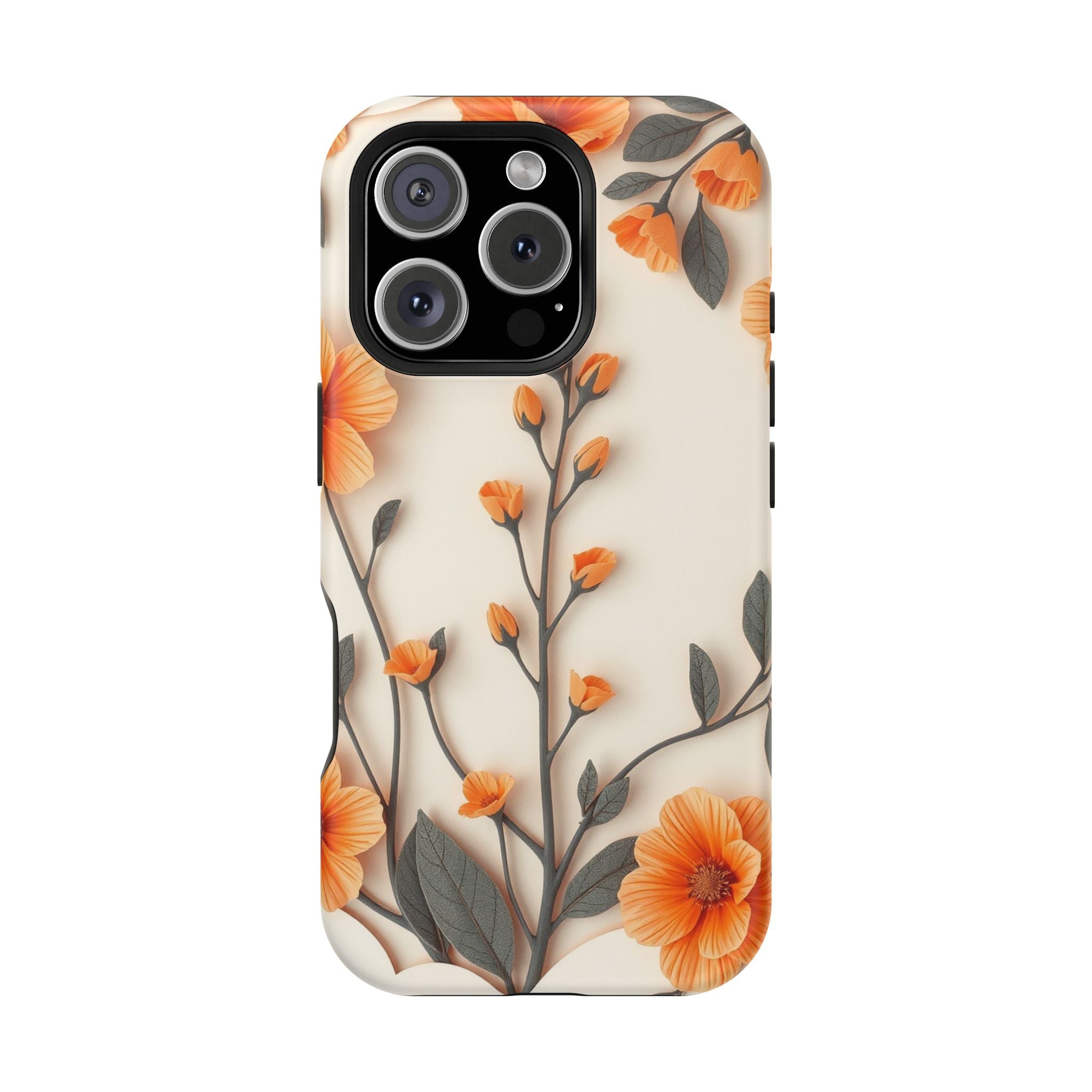 iPhone Vintage Botanical Print Paper Cut Art Slim iPhone Everyday · iPhone Case