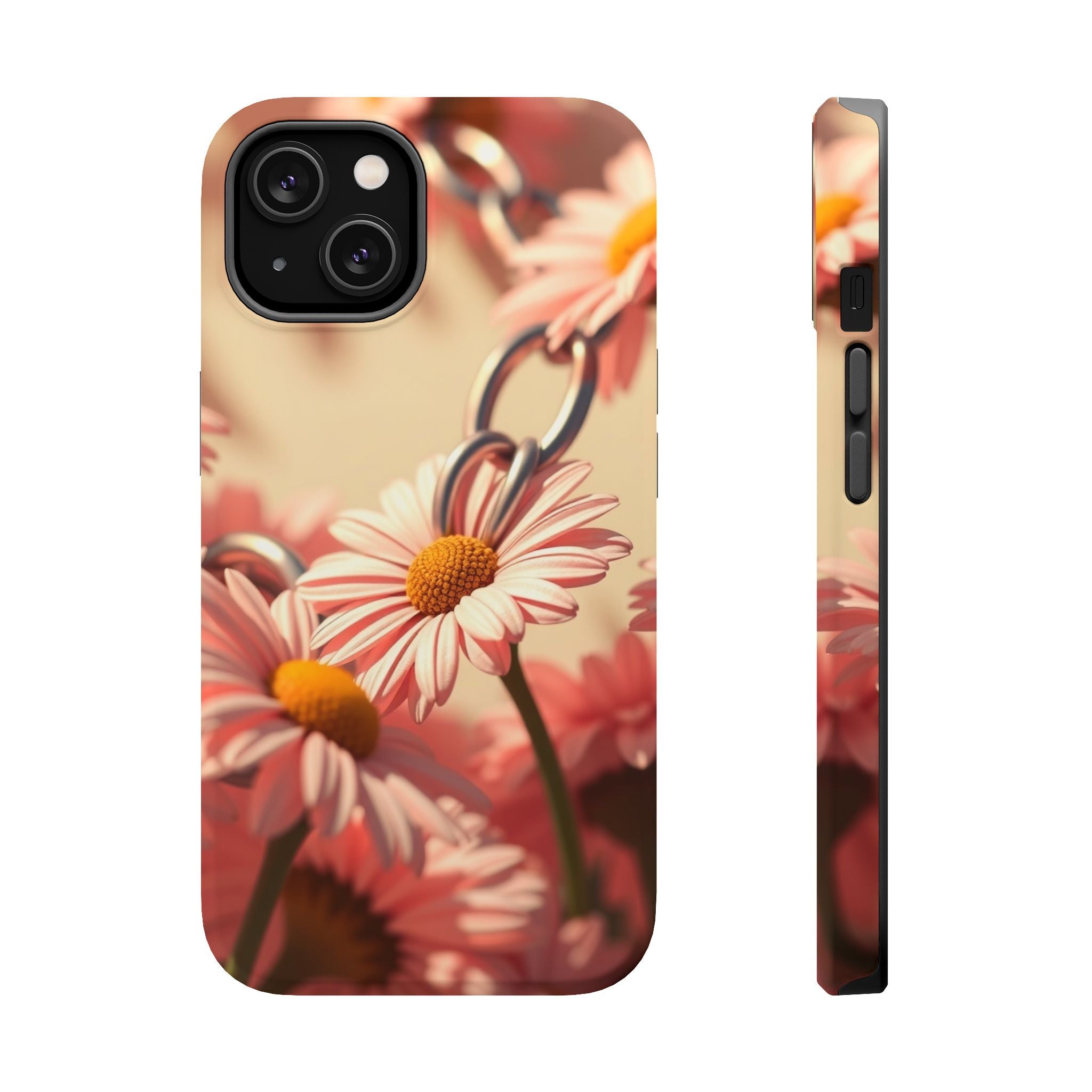 iPhone Vibrant Daisy Chain Design Bold Modern Everyday Snap Case · iPhone Case