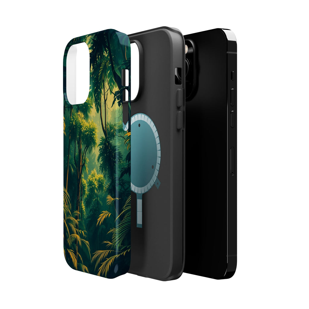 iPhone Rainforest Canopy Vintage Retro Poster Slim iPhone Everyday · iPhone Case
