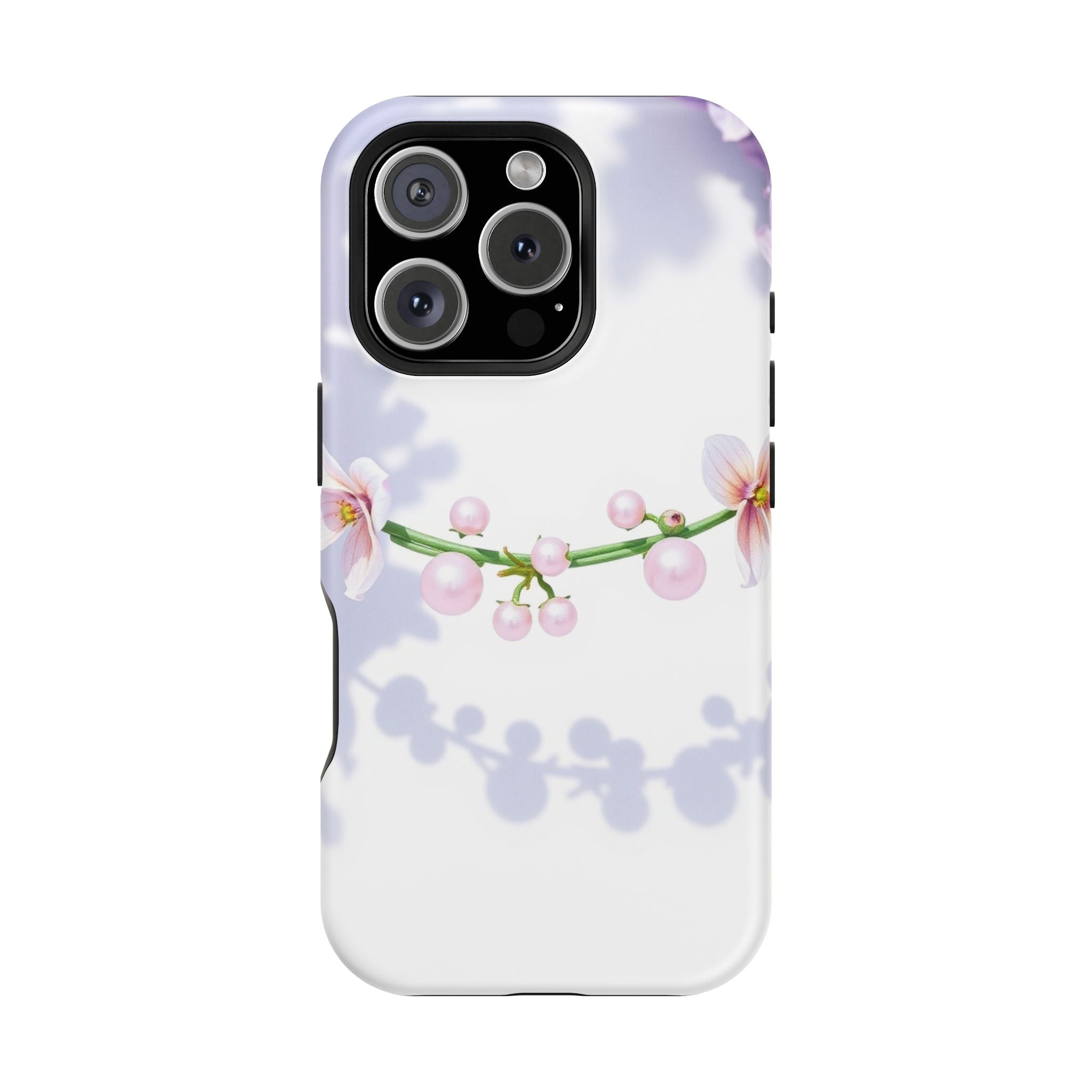iPhone Vibrant Floral Crown Design Clean Minimal Snap Cas Slim Snap Case · iPhon