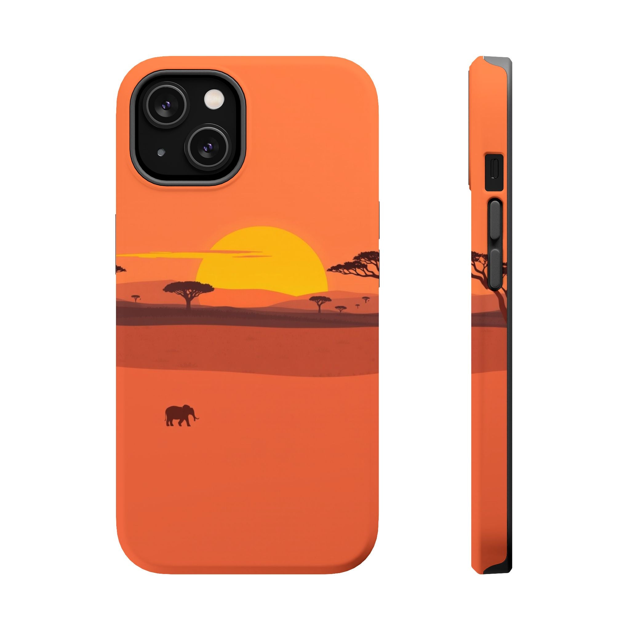 iPhone Sunset Amber And Peach Savanna Horizon Slim iPhone Everyday · iPhone Case