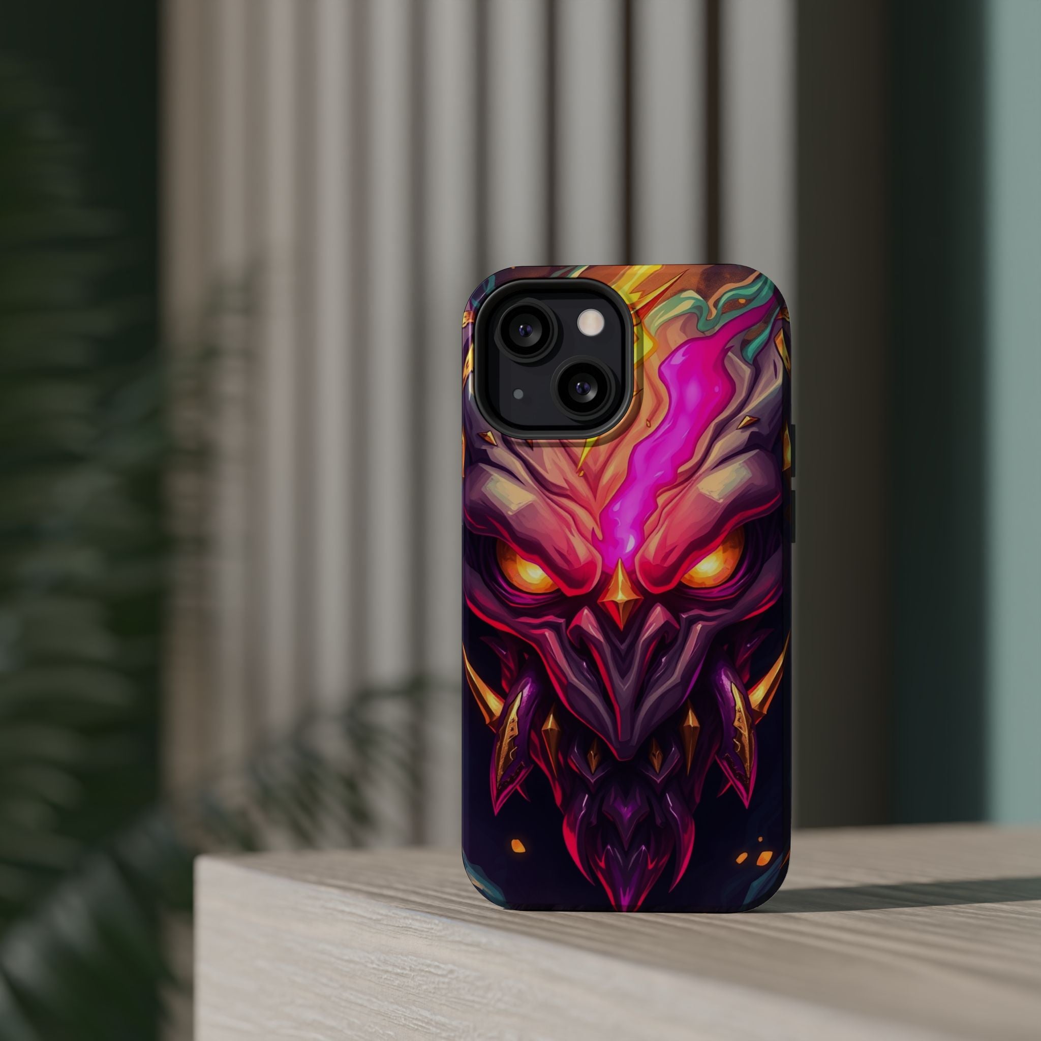 iPhone Chaos Goblin Energy Gold Foil Luxury Slim Everyday Designer Case · iPhone