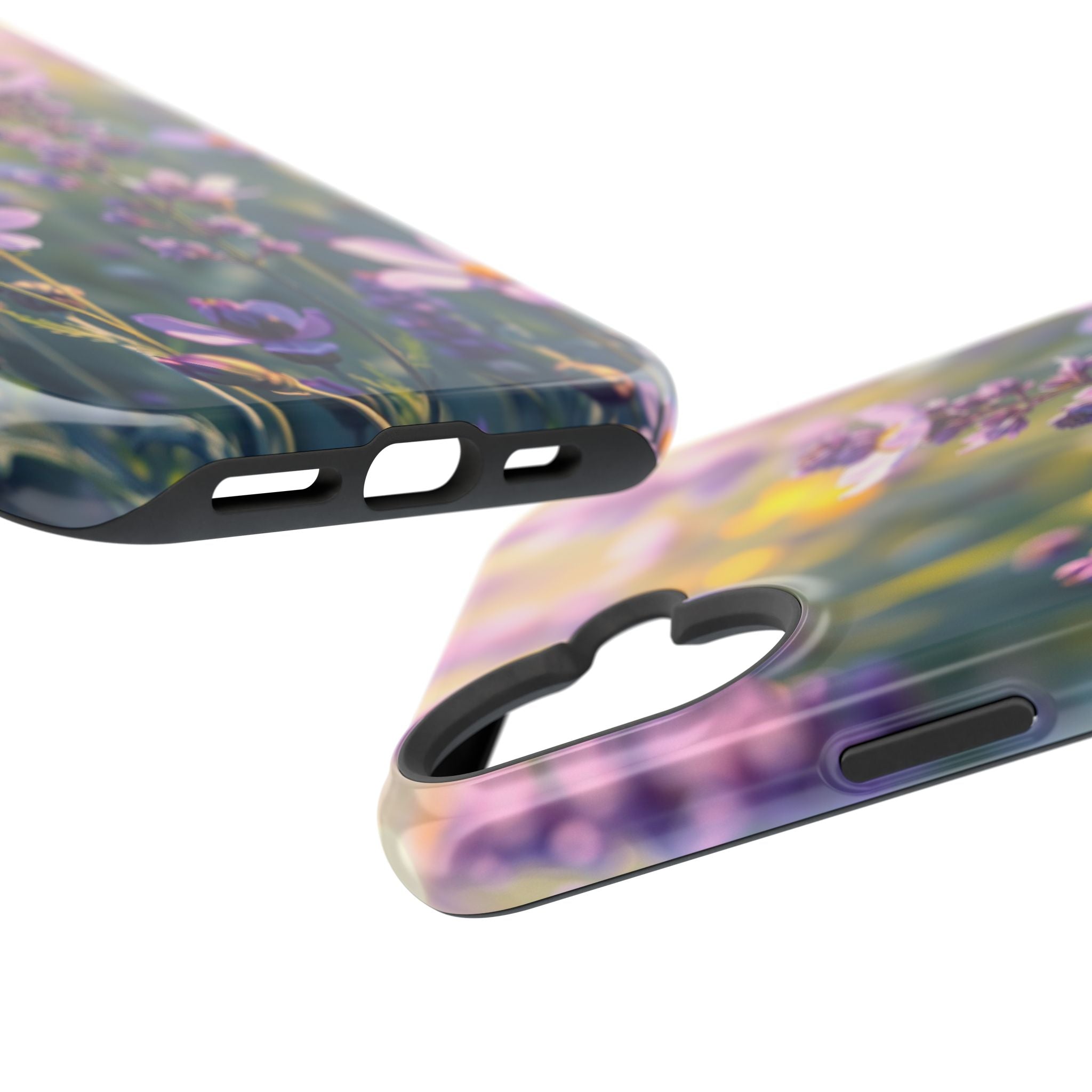 iPhone Lavender And Pearl Wildflower Field Slim iPhone Everyday · iPhone Case