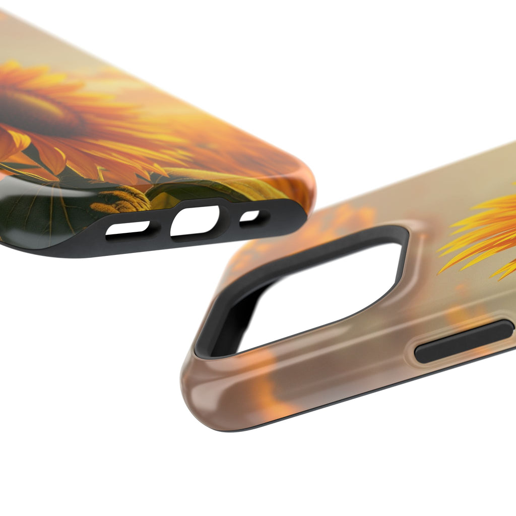 iPhone Sunflower Prairie Electric Art Slim Everyday Designer Case · iPhone Case