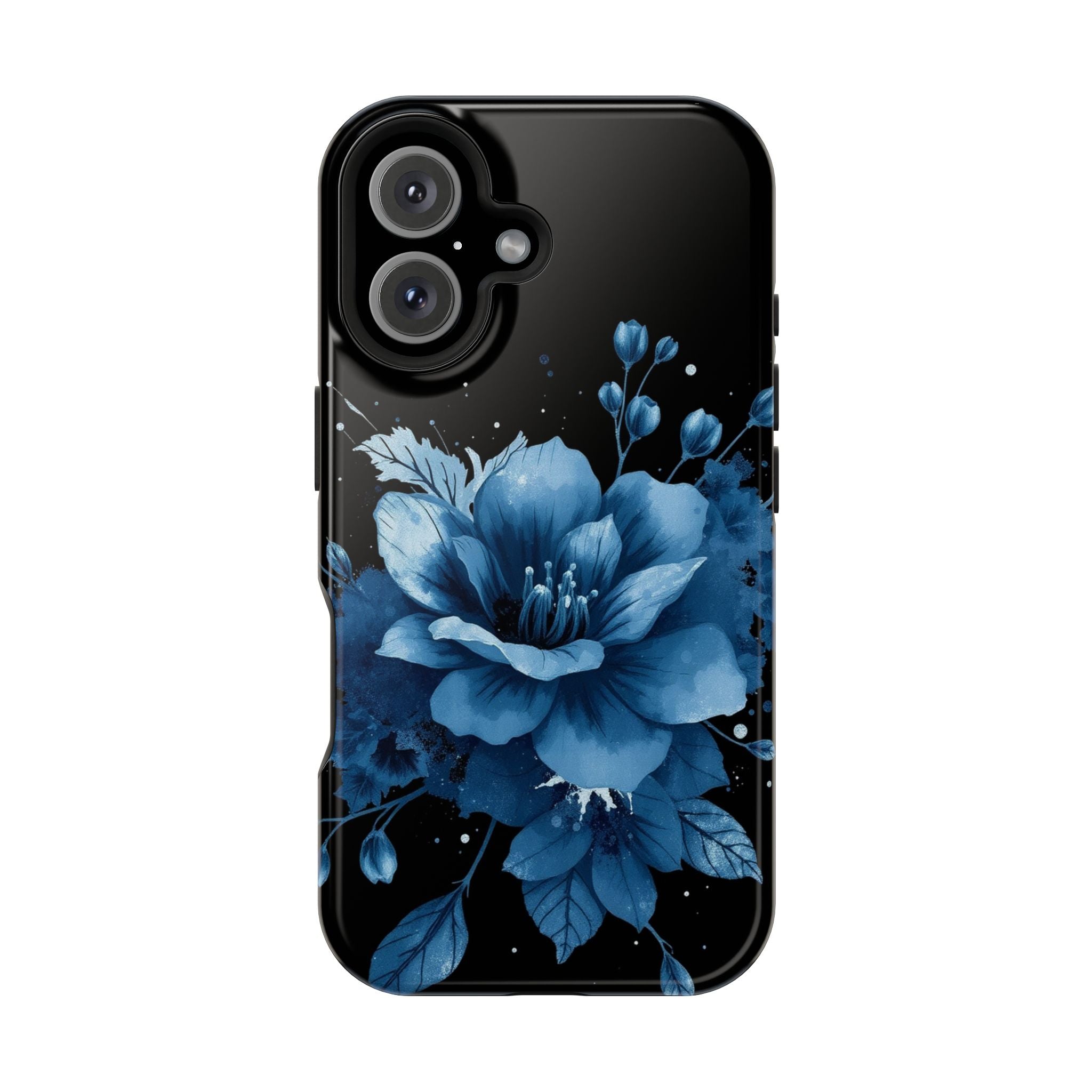 iPhone Serene Floral Watercolor Splash Design Slim Everyday Designer · iPhone Ca