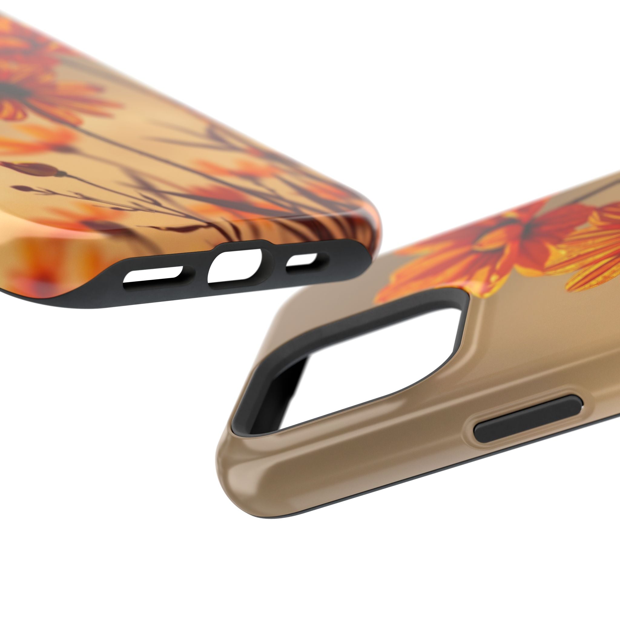 iPhone Floral Dark Academia Dreamy Design Slim Snap Case · iPhone Case