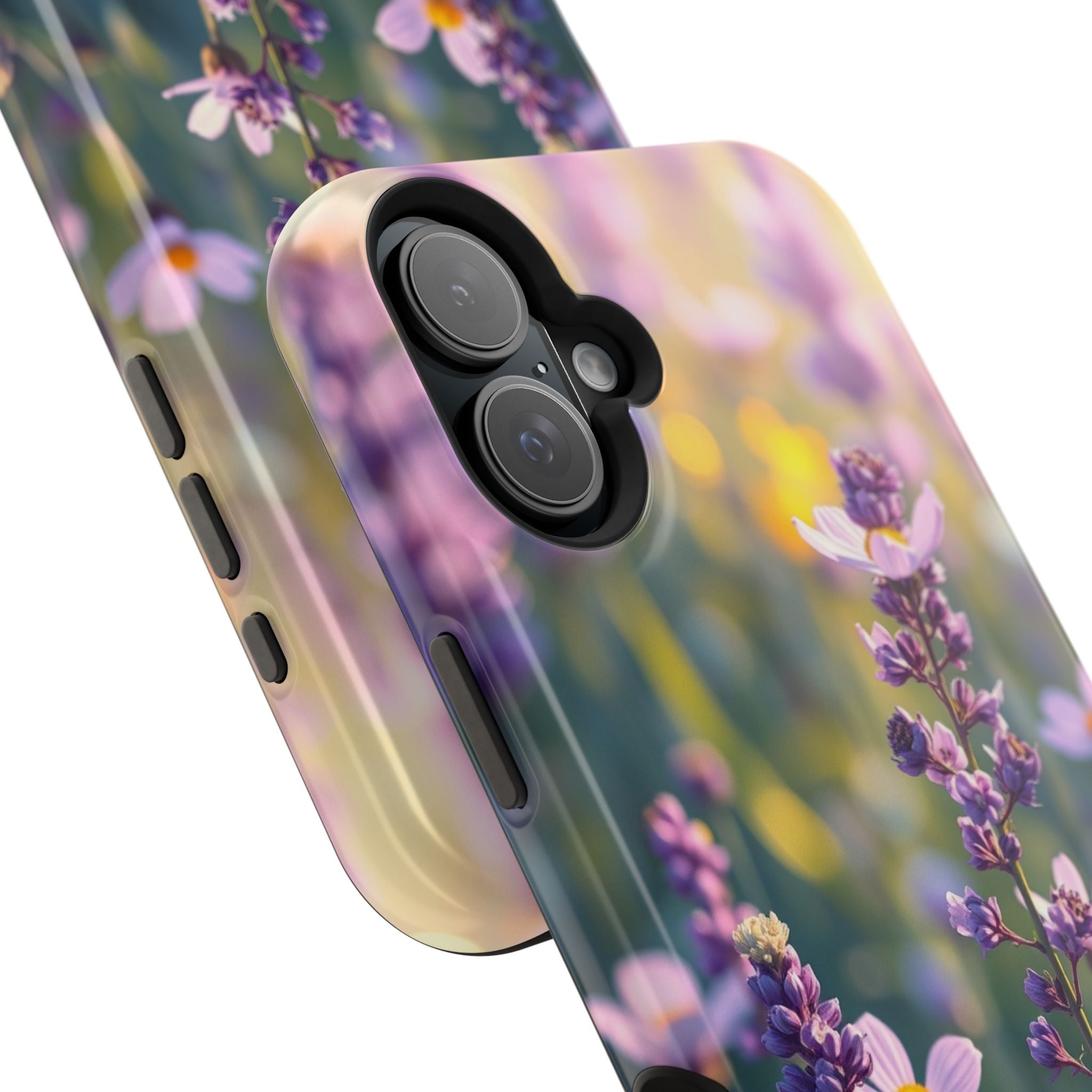 iPhone Lavender And Pearl Wildflower Field Slim iPhone Everyday · iPhone Case