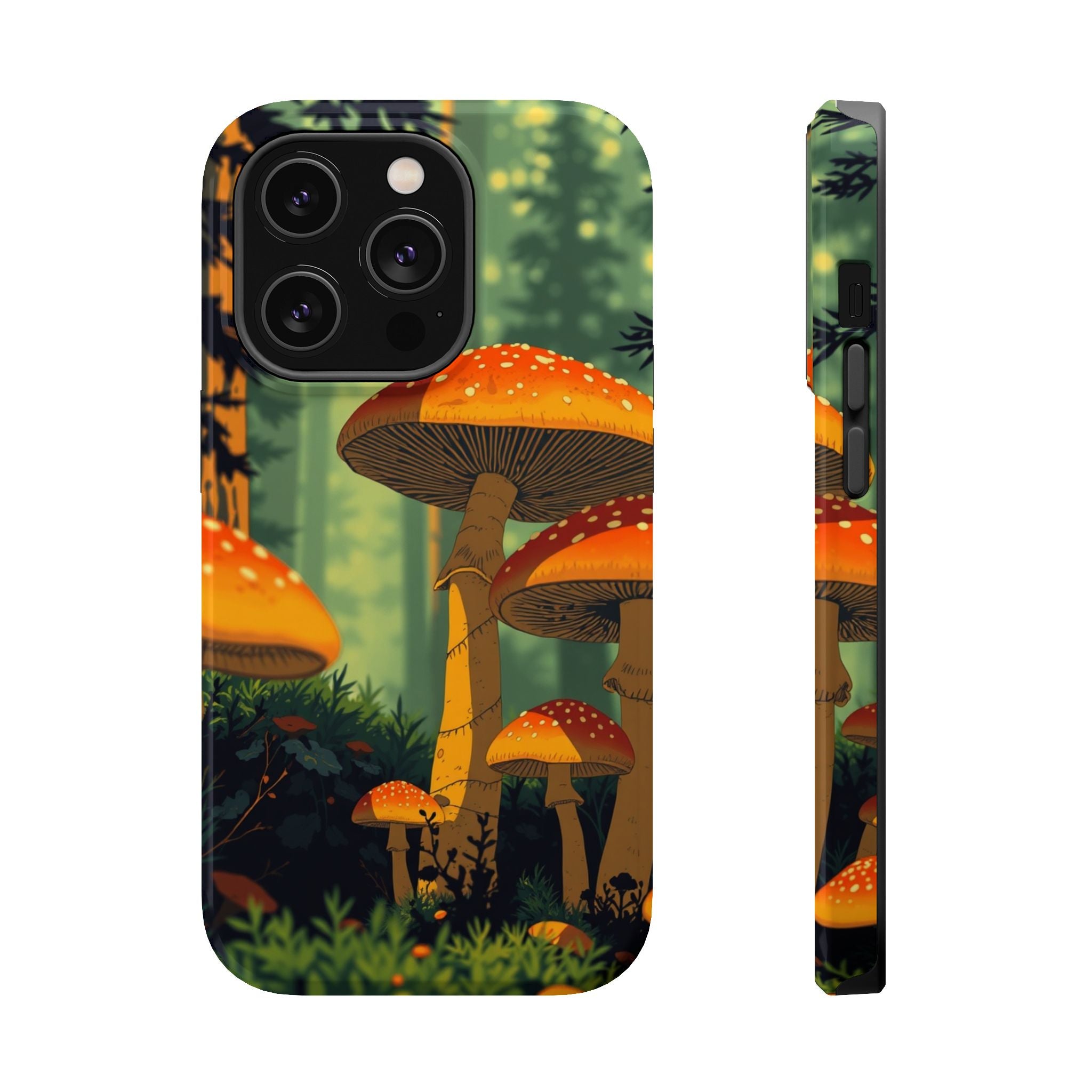 iPhone Earthy Mushroom Forest Design Slim Everyday iPhone 19 Designer · iPhone C
