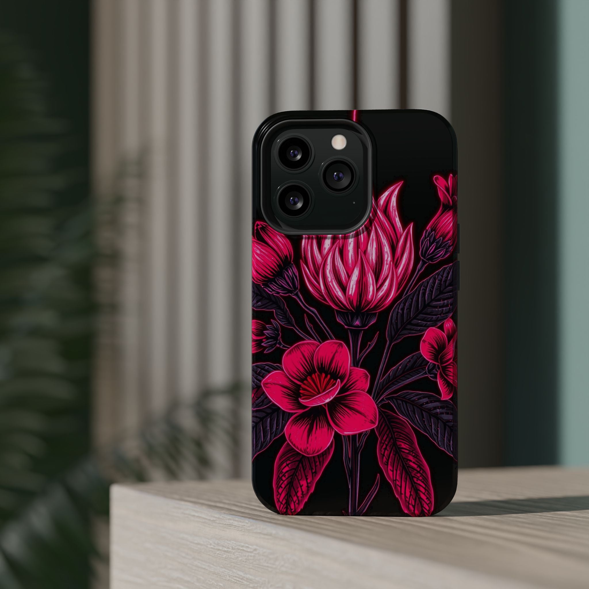 iPhone Vibrant Vintage Botanical Print Design Slim iPhone Everyday · iPhone Case