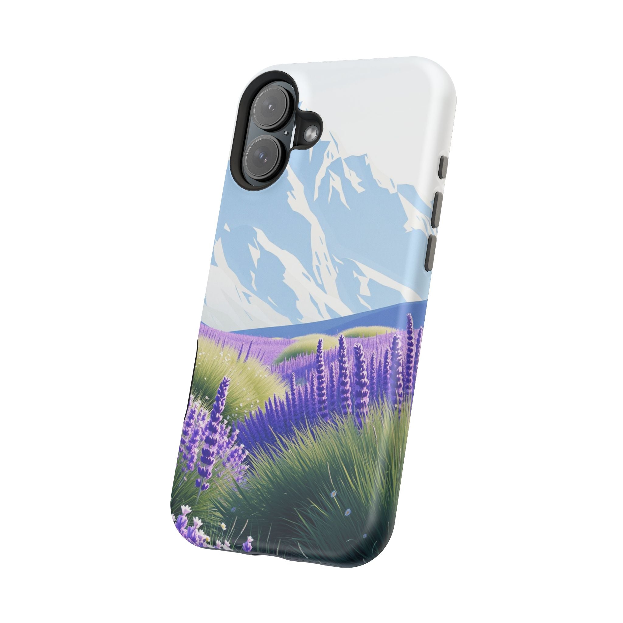 iPhone Alpine Meadow Electric Art 10 Slim Everyday Designer Case · iPhone Case