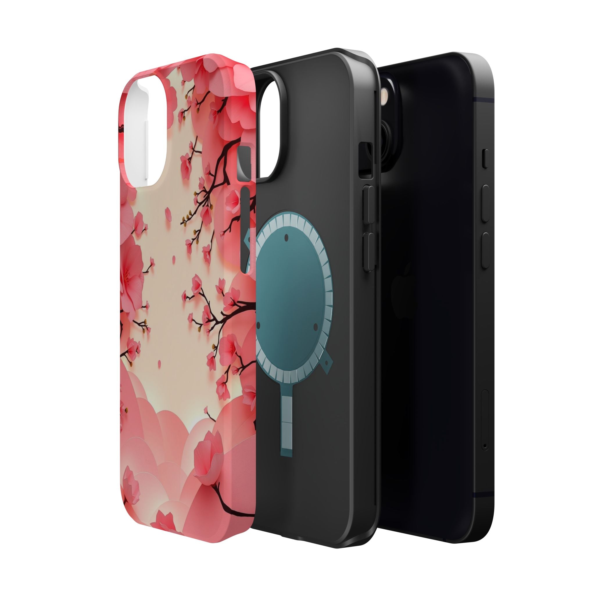 iPhone Petal Storm Electric Art 12 Bold Modern Everyday Snap Case · iPhone Case