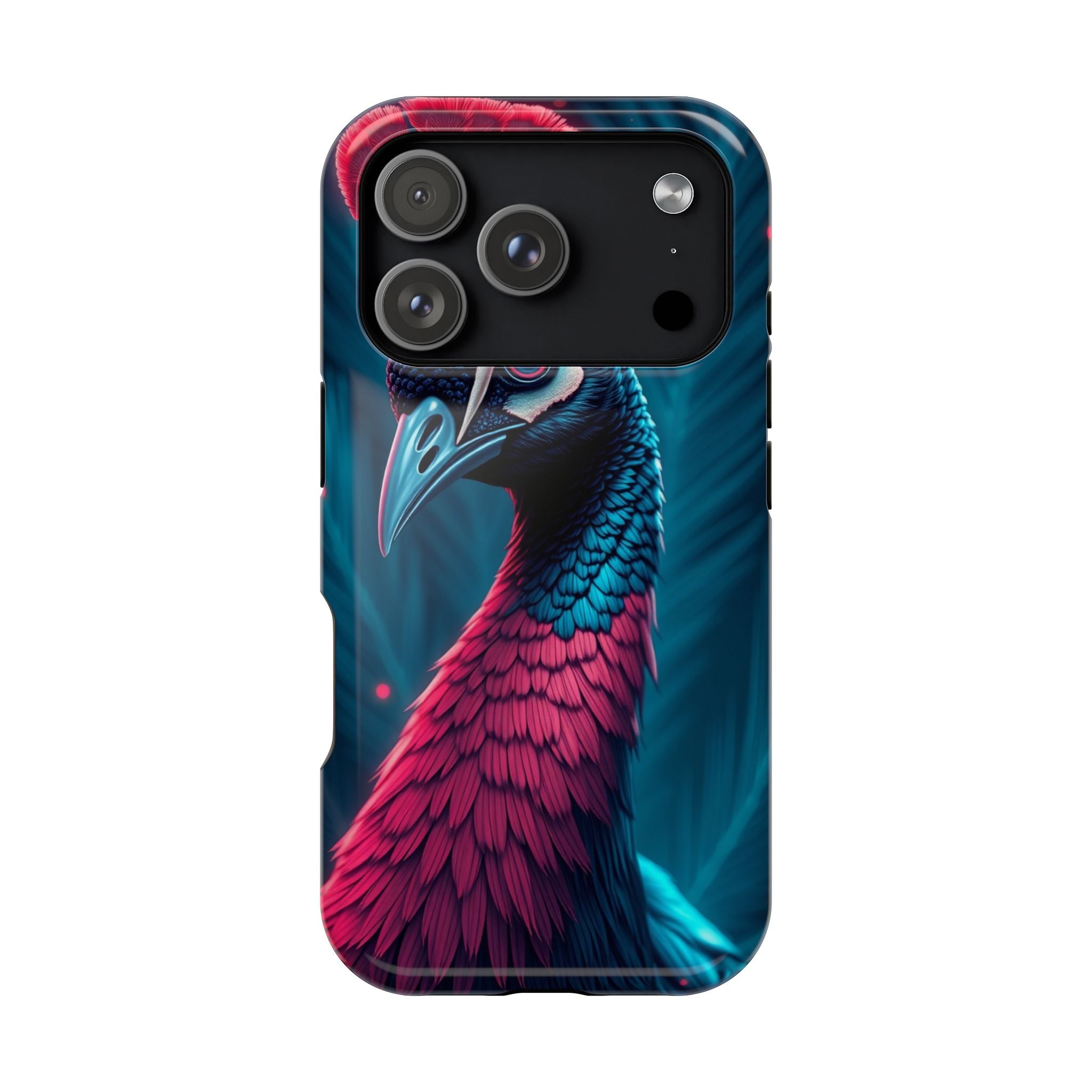 iPhone Nouveau Peacock Electric Art Slim Everyday Designer Case · iPhone Case