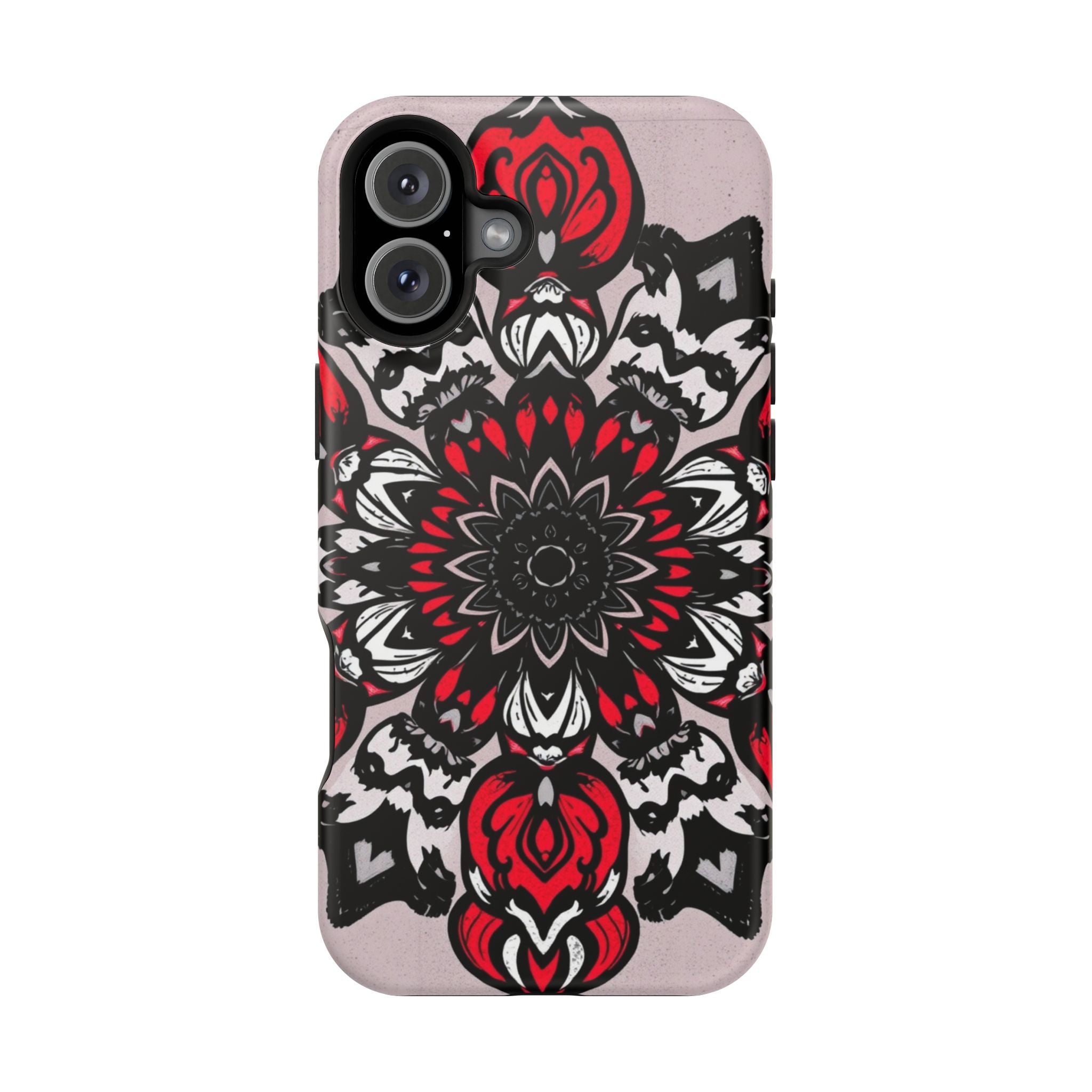 iPhone Floral Mandala Bold Art Slim Everyday Designer Case · iPhone Case
