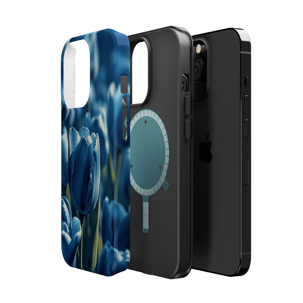 iPhone Tulip Row Oil Painting Impressionist Slim iPhone Everyday · iPhone Case