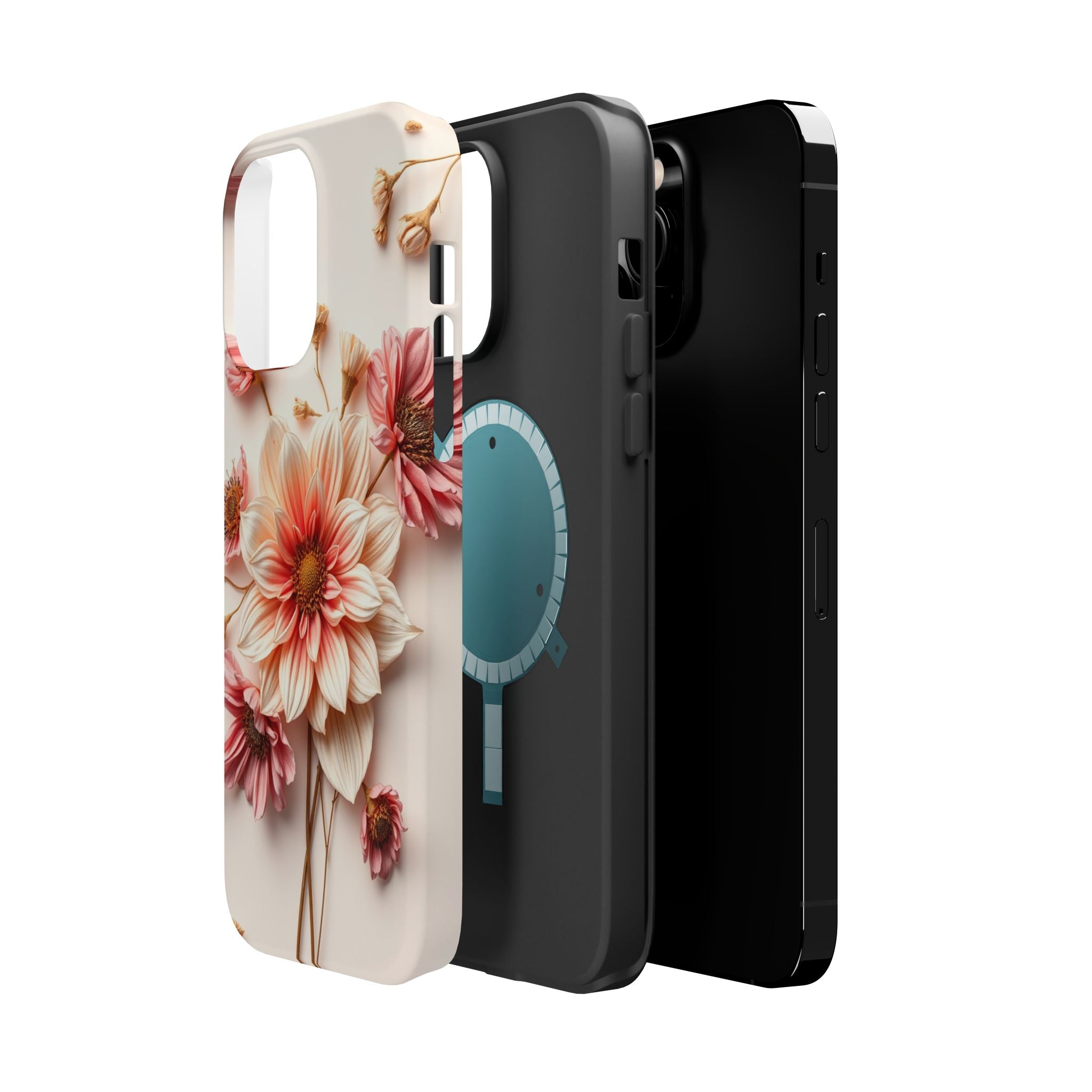 iPhone Dried Flower Flat Lay Enchanted Art Slim iPhone Everyday · iPhone Case